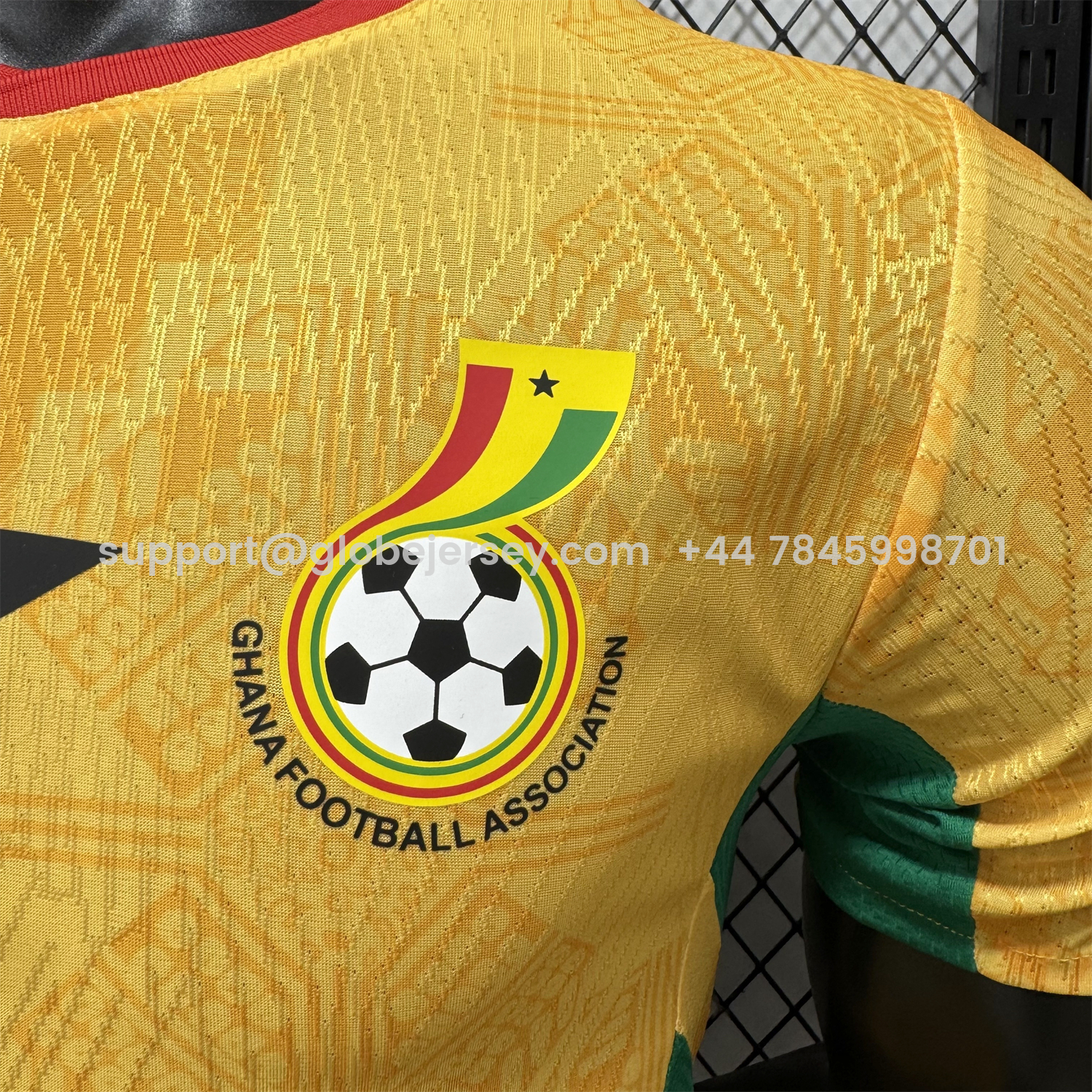 GlobeJersey-Ghana 2026 Away Jersey - Player Version