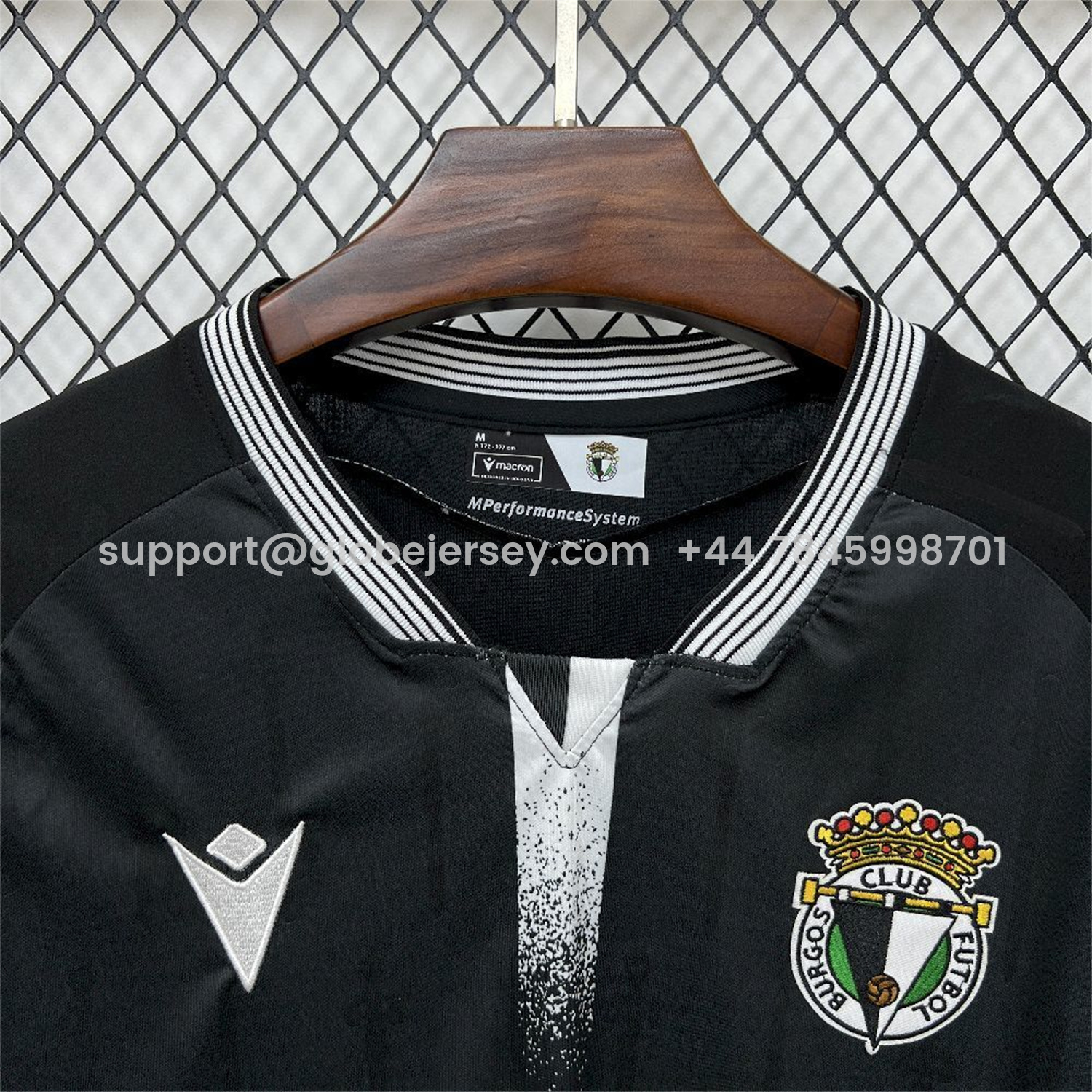 GlobeJersey-Burgos 25-26 Away Black Jersey - Fans Version