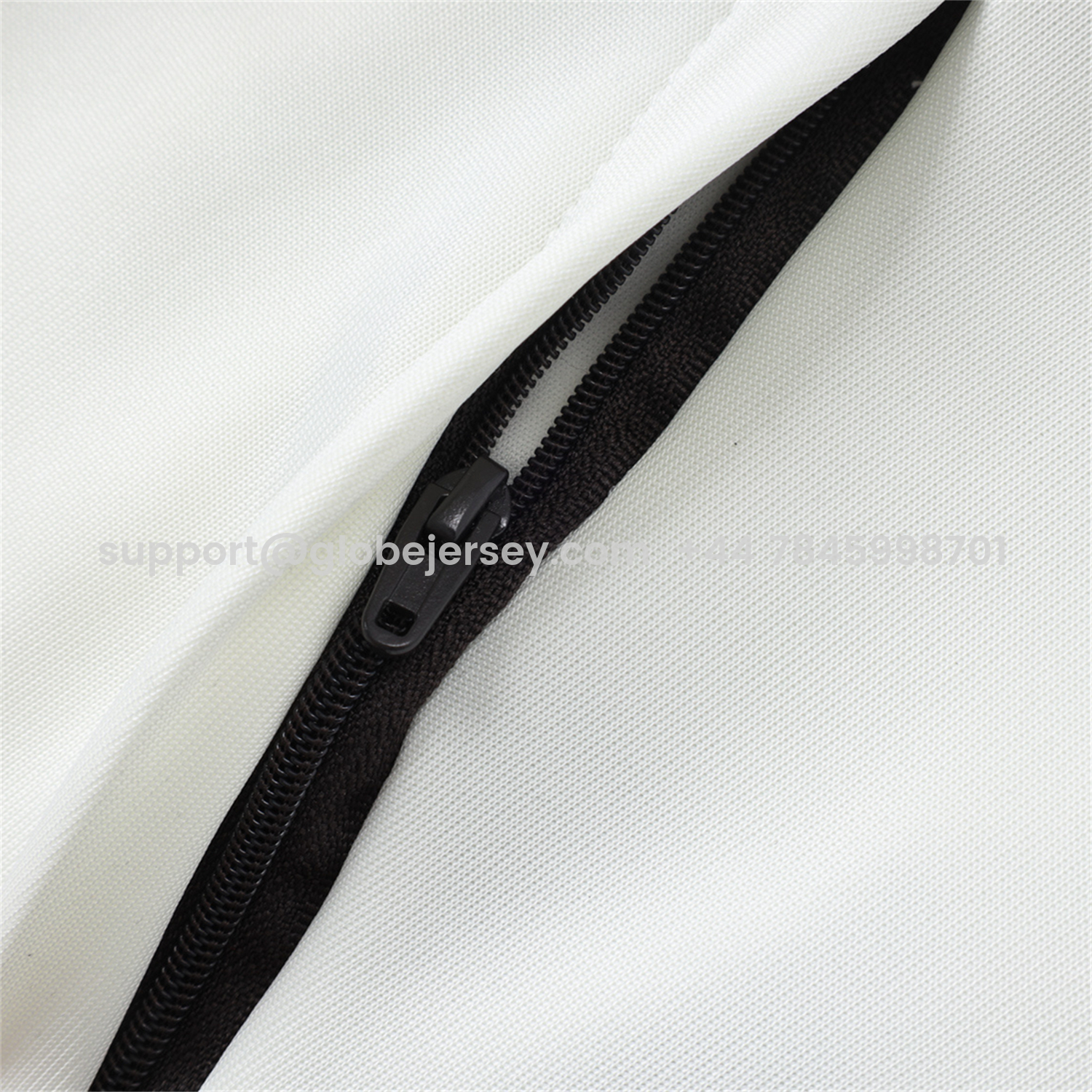 GlobeJersey-Flamengo 2026 Jacket Training Tracksuit - White Jackets & Black Pants