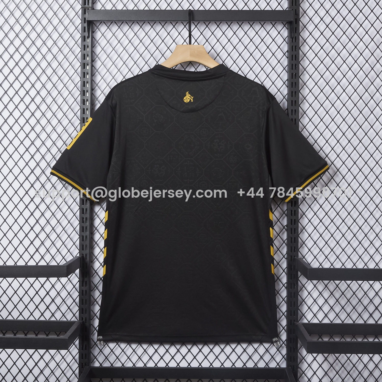 GlobeJersey-Köln 25-26 Third Black Jersey - Fans Version