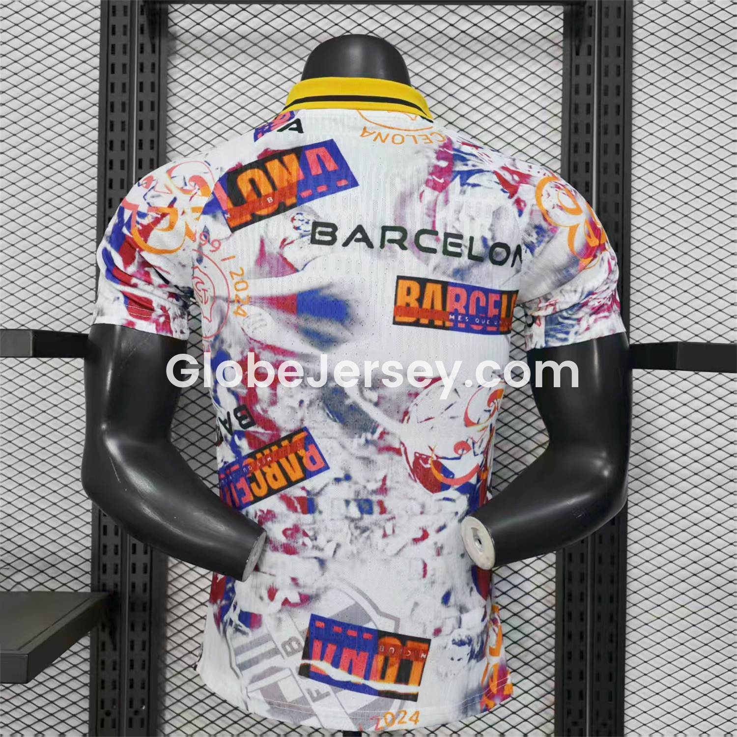 GlobeJersey-Barcelona 25-26 Team Logo Collection POLO Colorful Special Jersey - Player Version