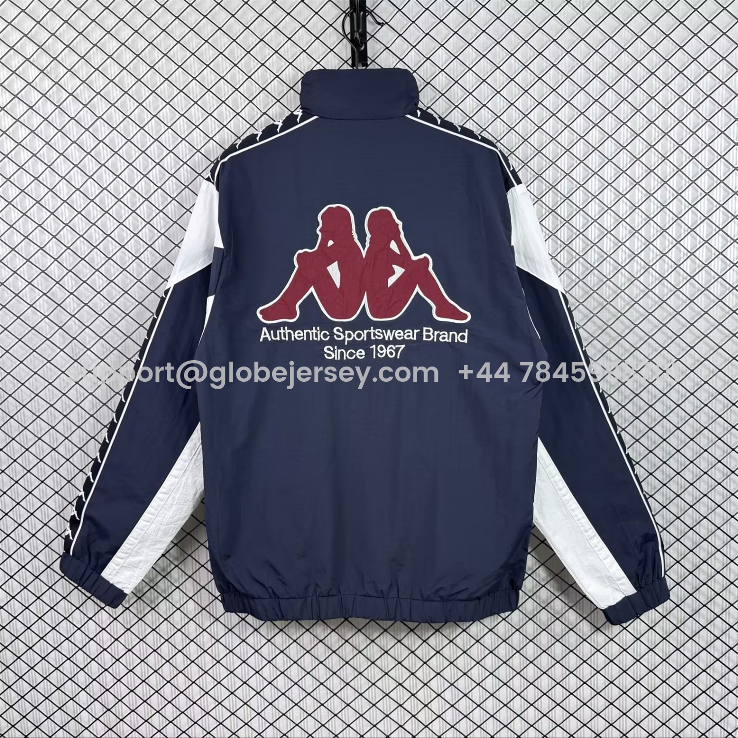 GlobeJersey-Retro Barcelona 1994-95 Windbreaker Jacket - Black
