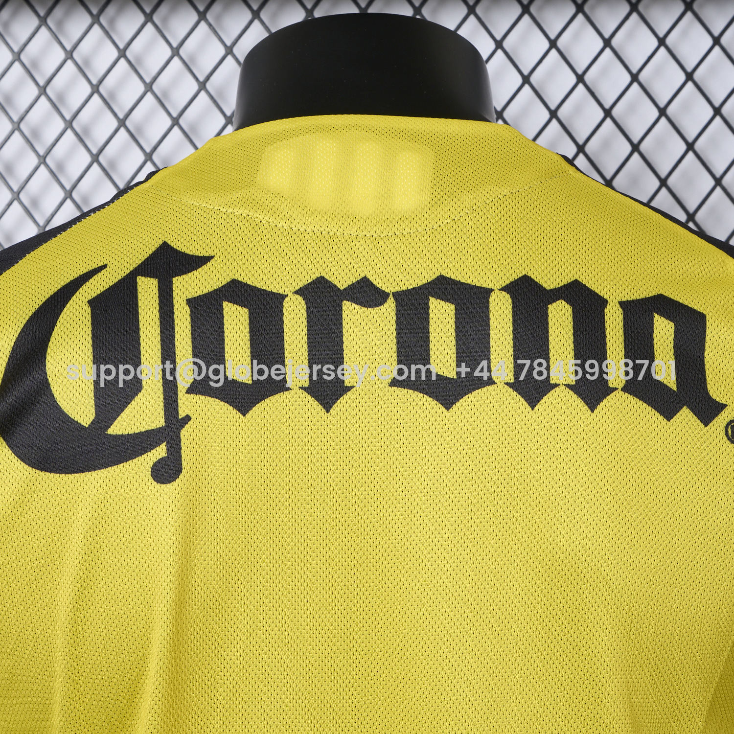 GlobeJersey-【El Día de Muertos Font】Club América 25-26 Home Yellow Jersey - Player Version