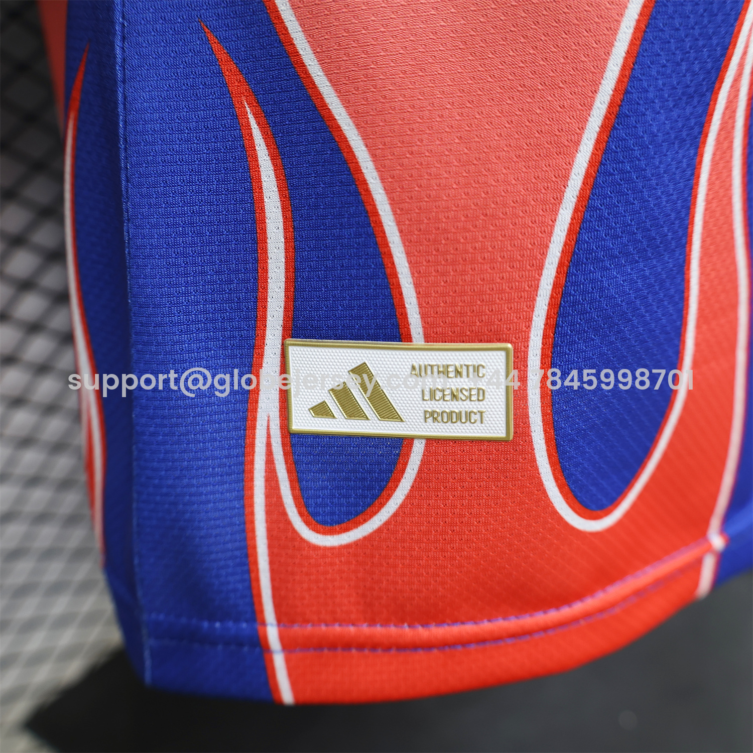 GlobeJersey-Japan 2026 Red Fire Blue Special Jersey - Player Version