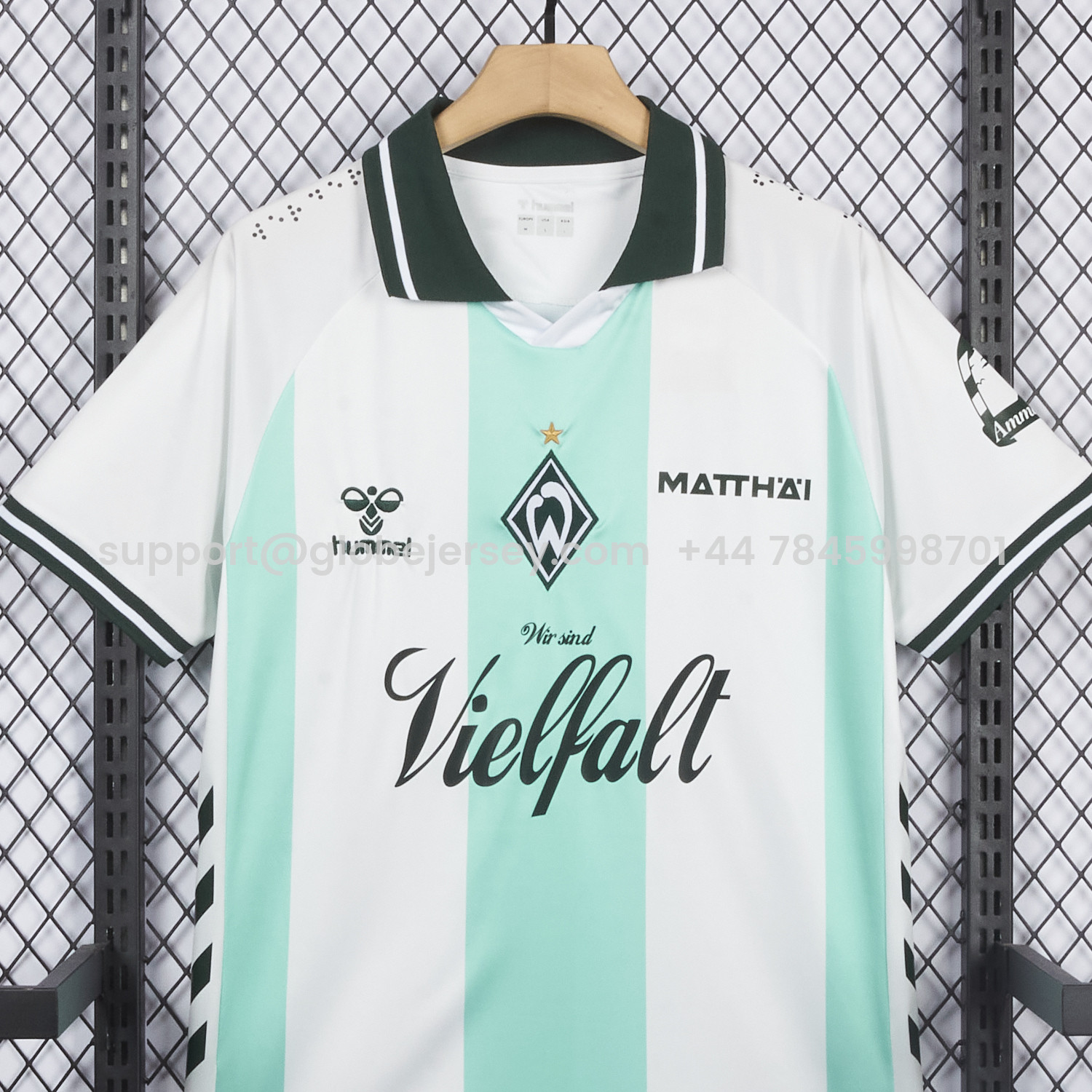 GlobeJersey-Werder Bremen 25-26 Green And White Special Jersey - Fans Version