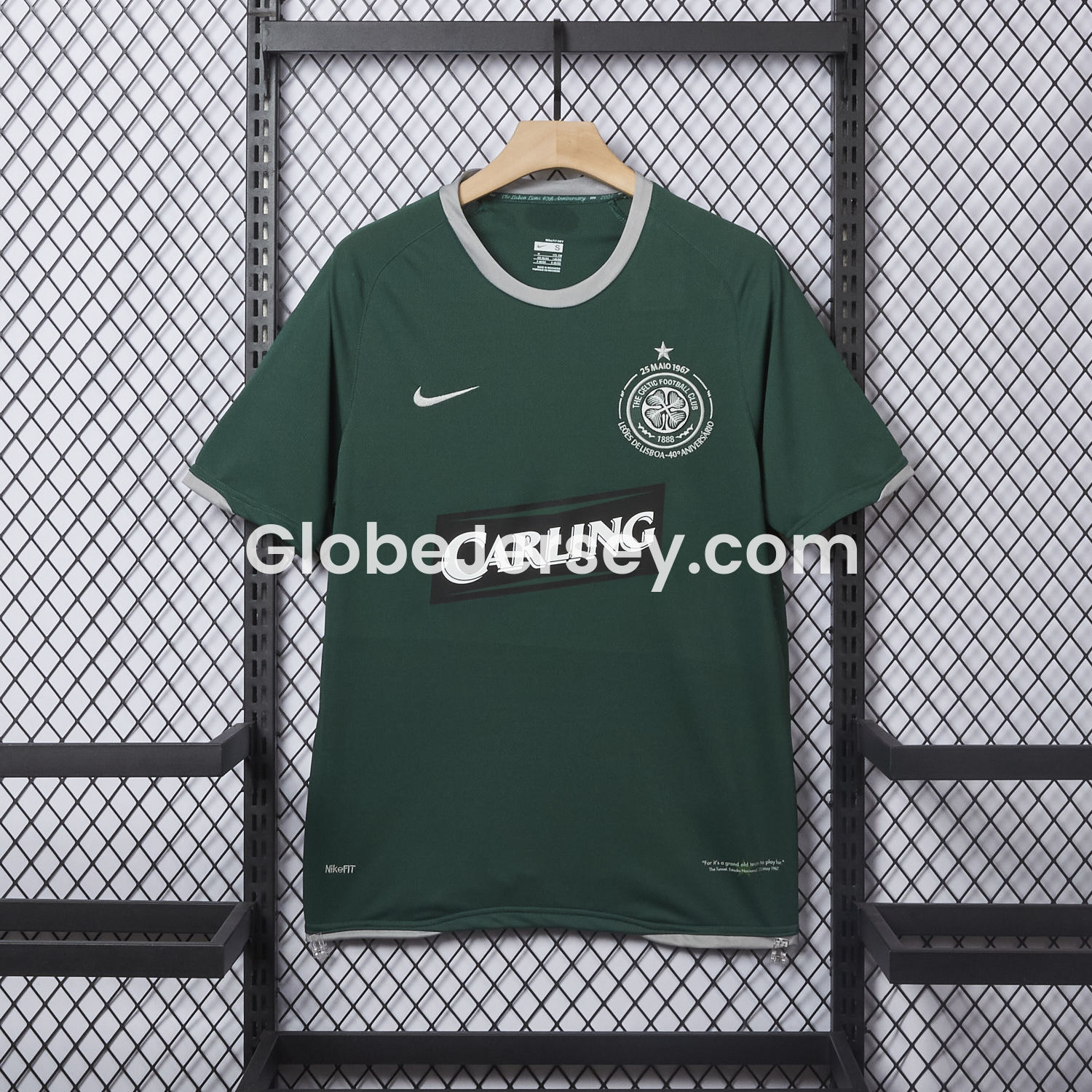 GlobeJersey-Retro Celtic 2006-07 Champions League 40th Anniversary Away Jersey