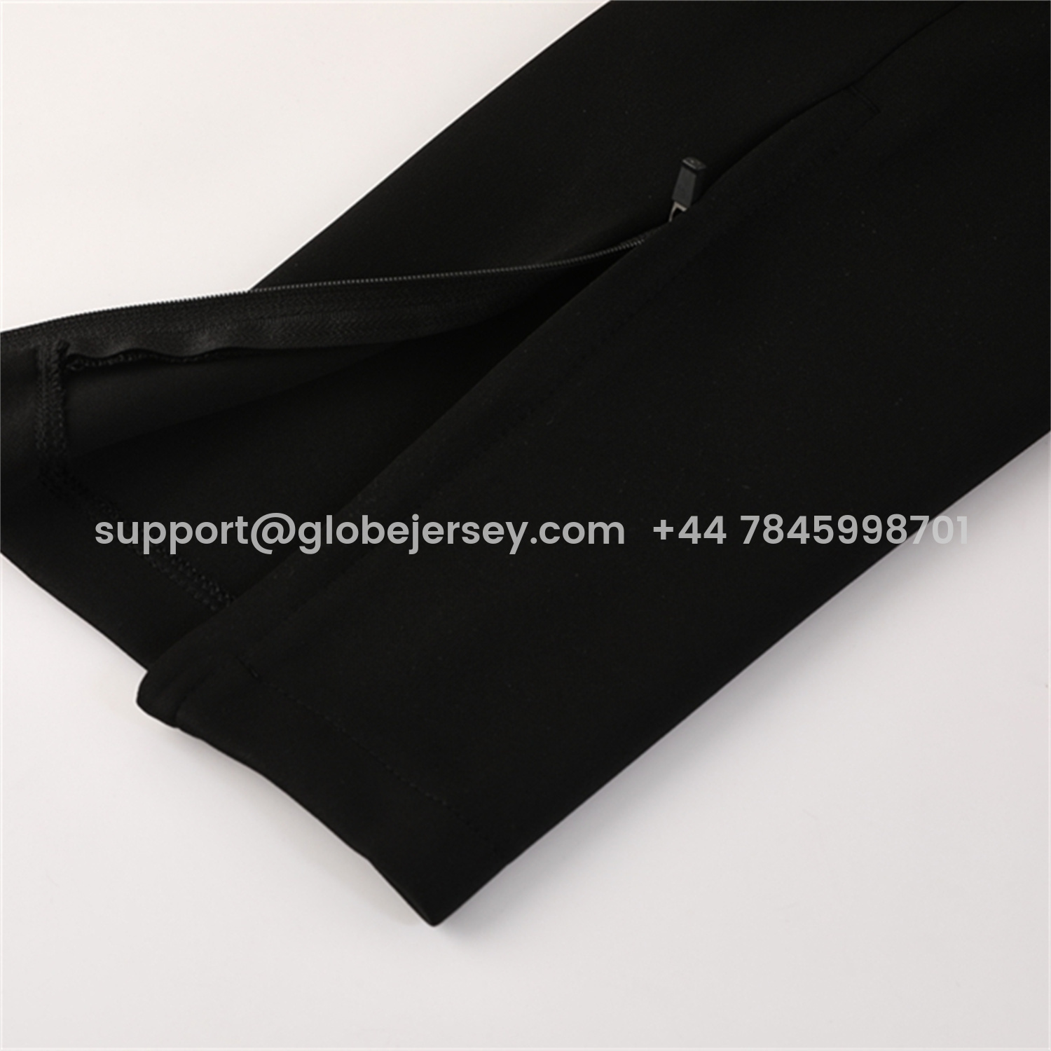 GlobeJersey-C.H.E.L.S.E.A 25-26 Jacket Training Tracksuit with Throwback Badge - Black Jackets & Pants