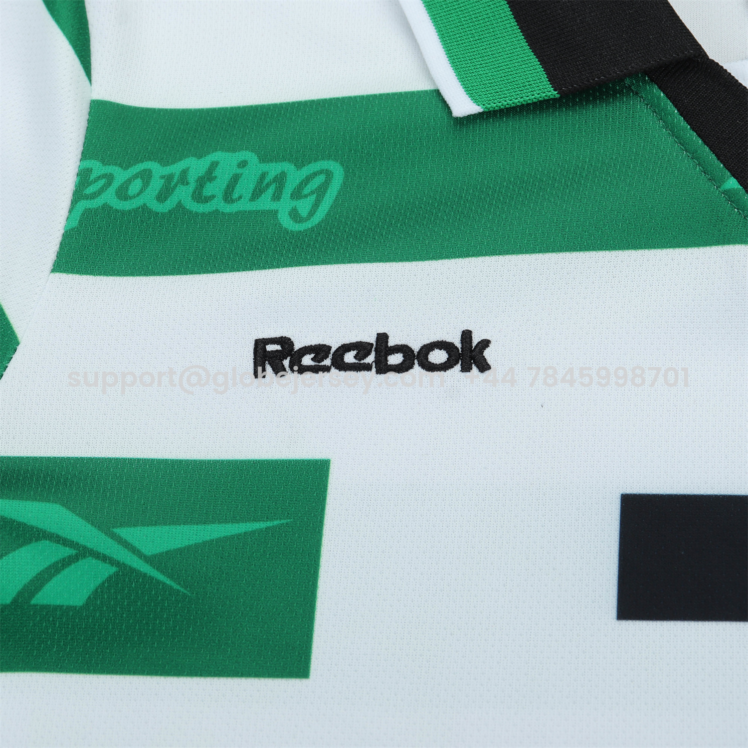 GlobeJersey-Retro Sporting CP 1999-00 Home Kids Kit