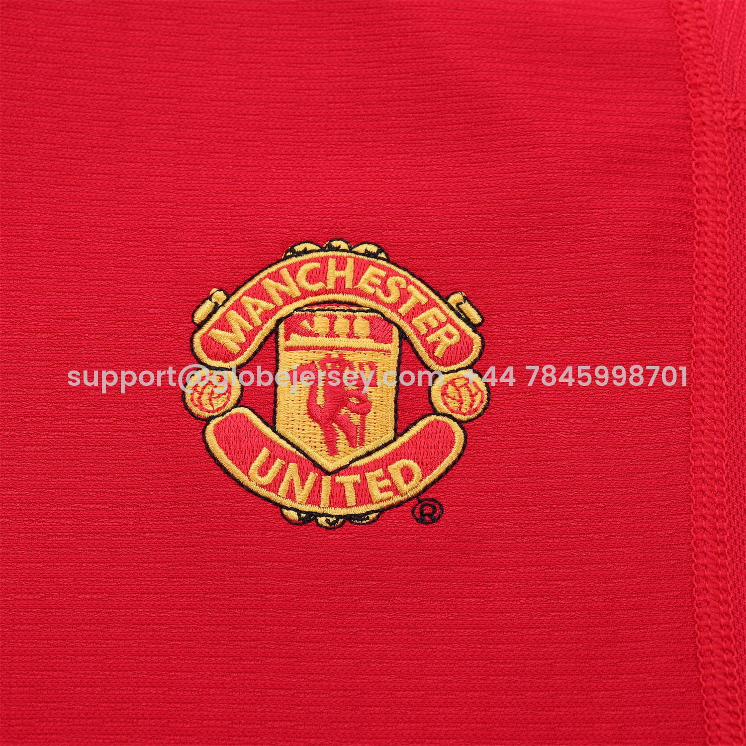 GlobeJersey-Retro Manchester United 2000-02 Home Kids Kit