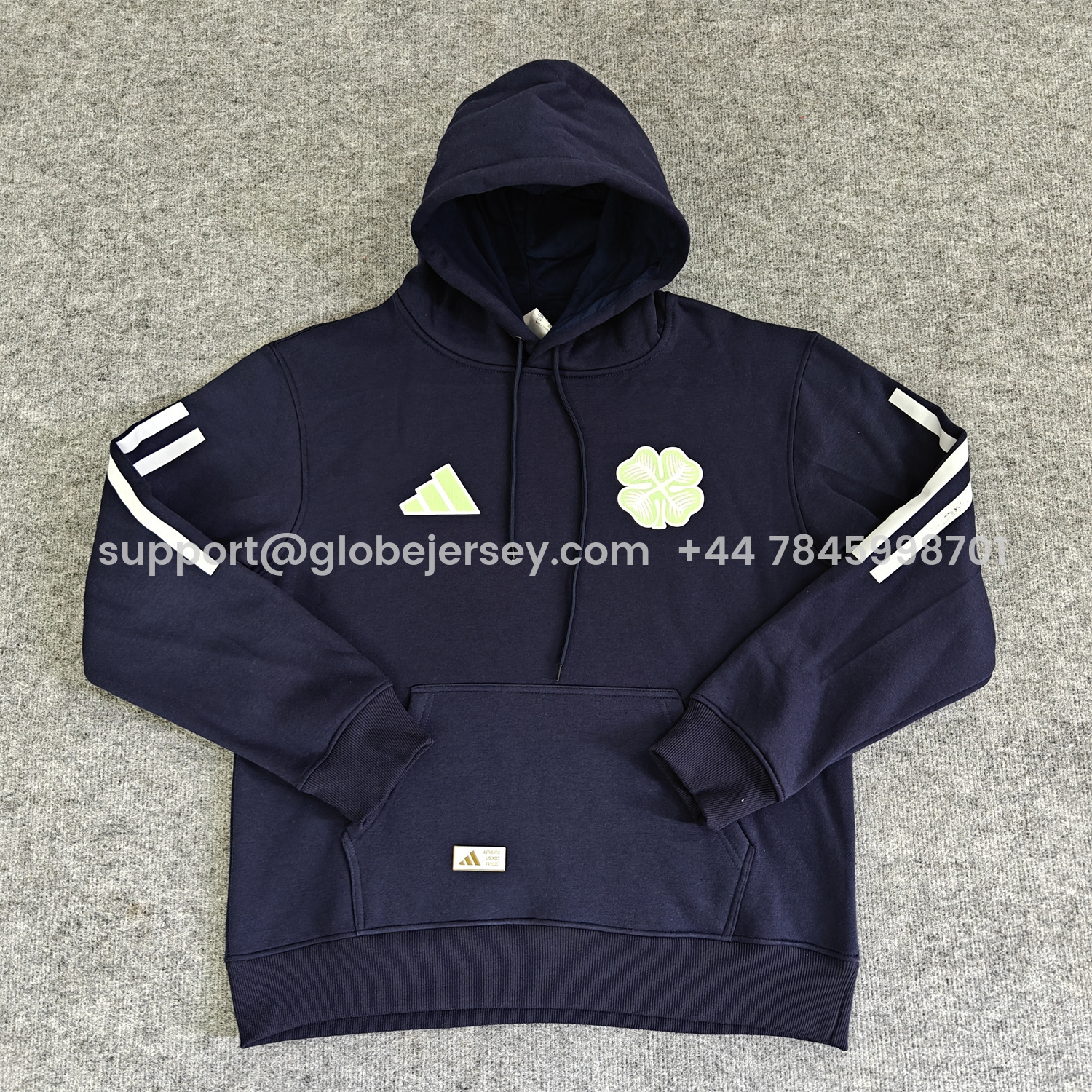 GlobeJersey-Celtic 25-26 Home Unisex Pullover Hoodie