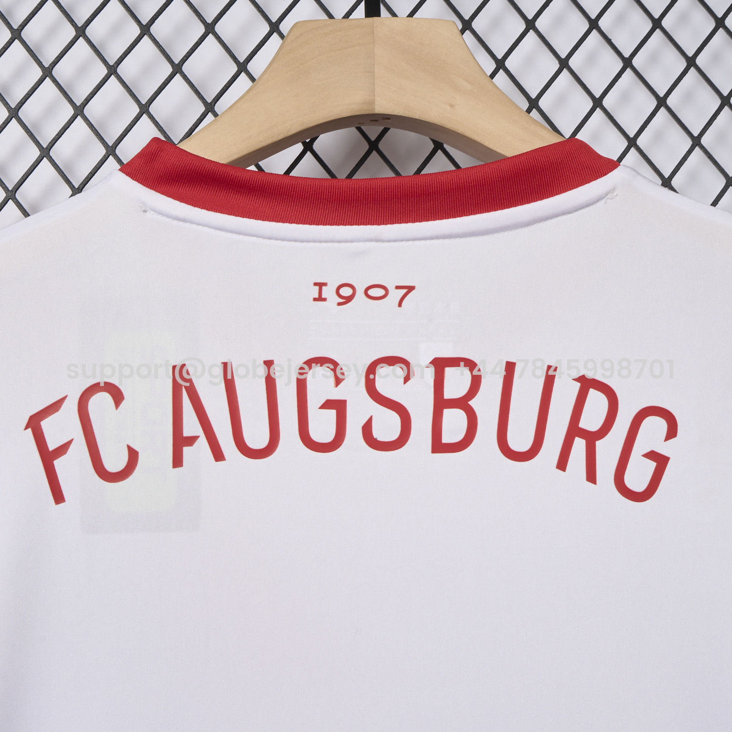 GlobeJersey-Augsburg 25-26 Home Jersey - Fans Version