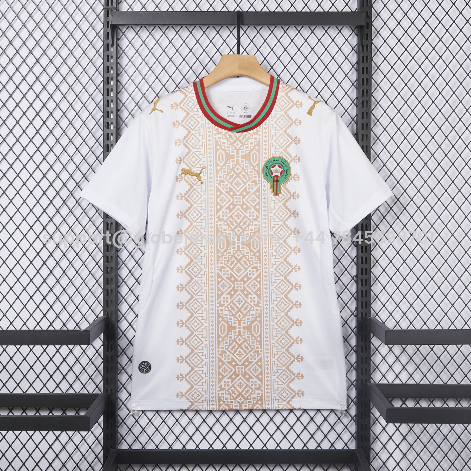 GlobeJersey-Morocco 2026 Away Jersey - Fans Version