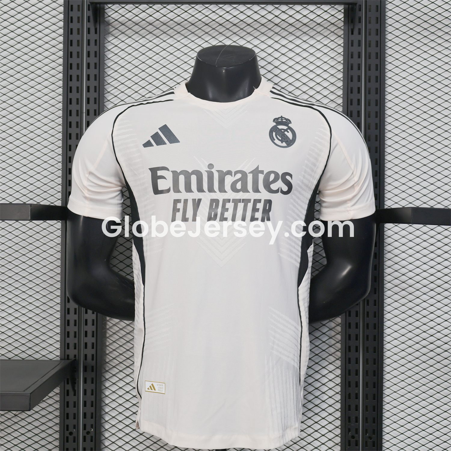 GlobeJersey-Real Madrid 25-26 Beige Training Jersey - Player Version