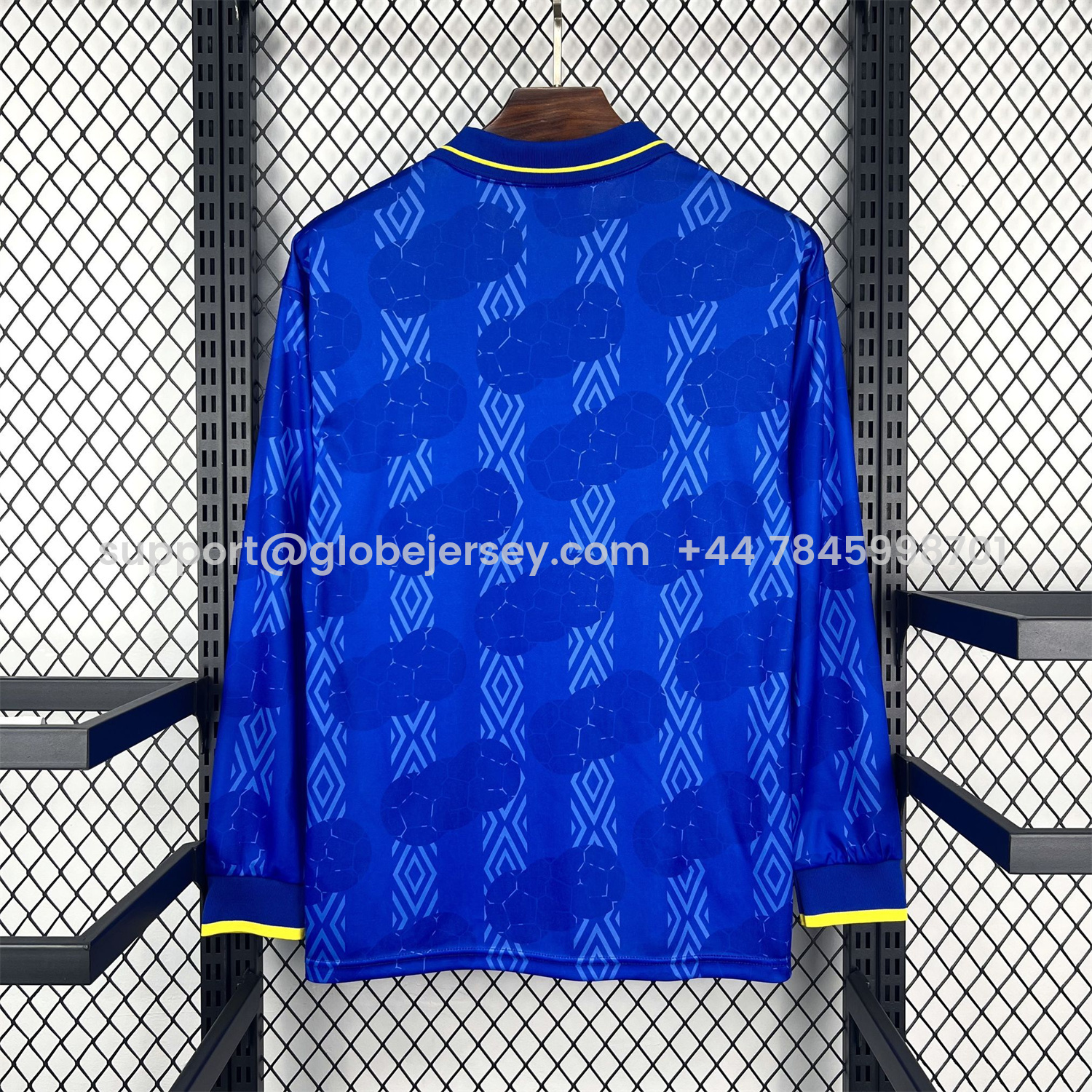 GlobeJersey-Retro Colombia 1994 Away Long Sleeves Jersey