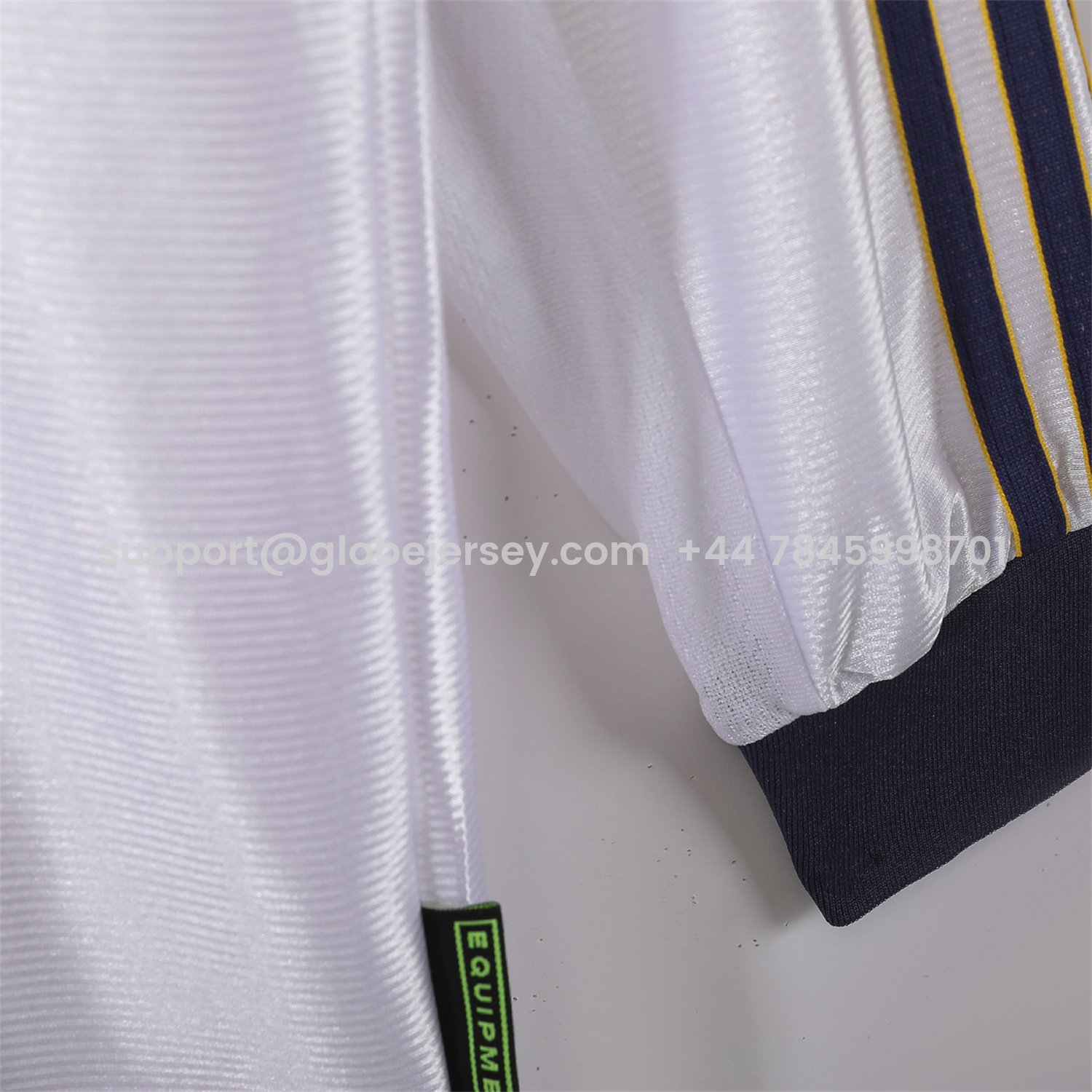 GlobeJersey-Retro Real Madrid 1998-00 Home Long Sleeves Jersey