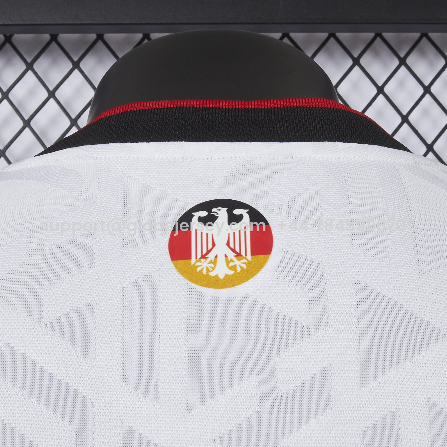 GlobeJersey-Germany 2026 Diagonal Stripes White Special Jersey - Player Version
