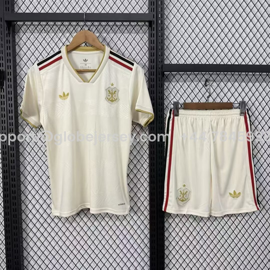 GlobeJersey-Flamengo 25-26 Third Kids Kit