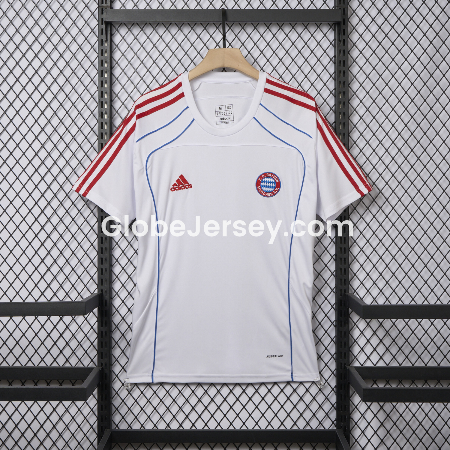 GlobeJersey-Bayern Munich 25-26 Urban Purist Throwback White Jersey - Fans Version