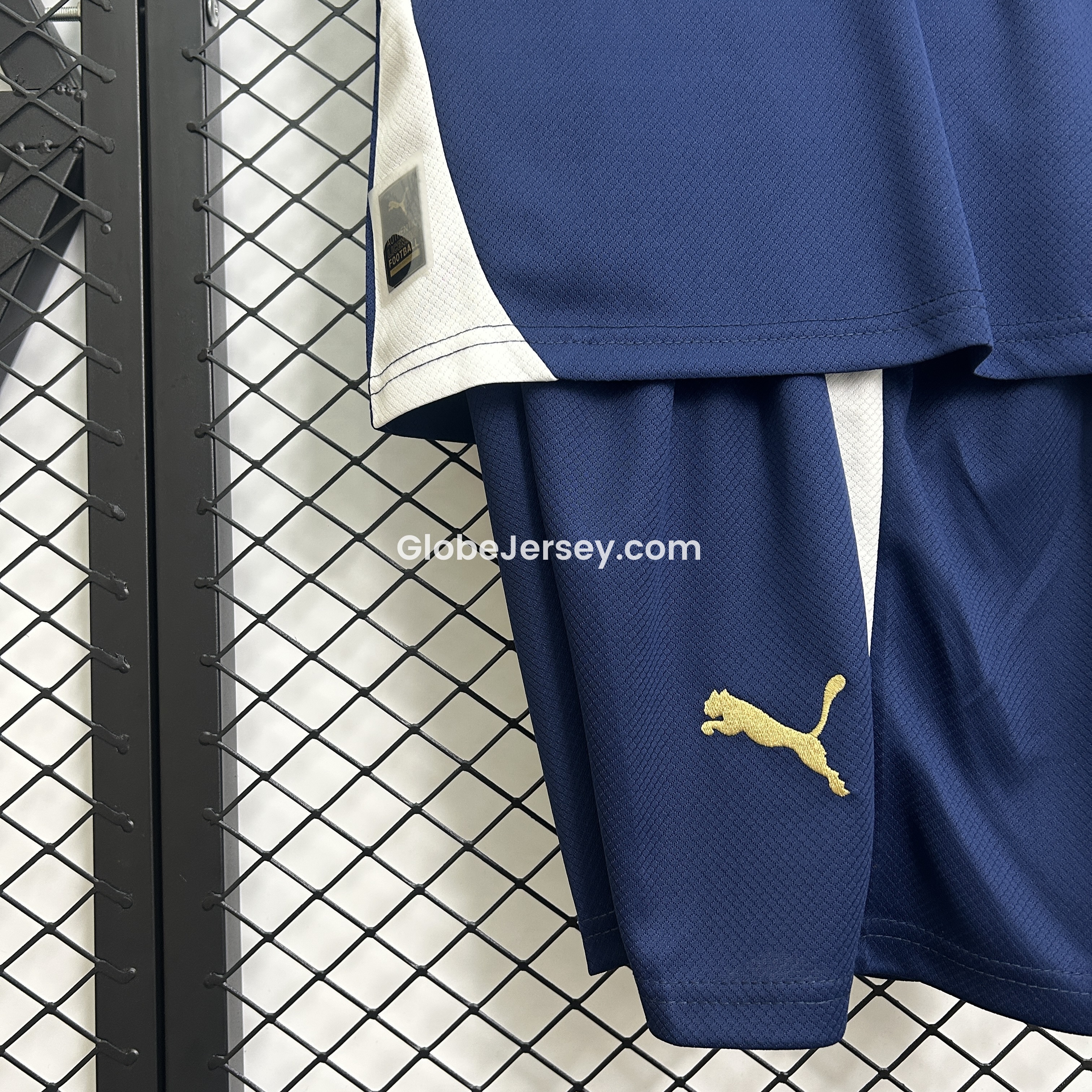 GlobeJersey-Portugal 2025-26 Royal Blue Training Kids Kit