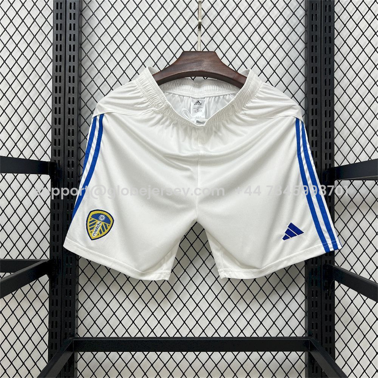 GlobeJersey-Leeds United 25-26 Home White Shorts - Fans Version