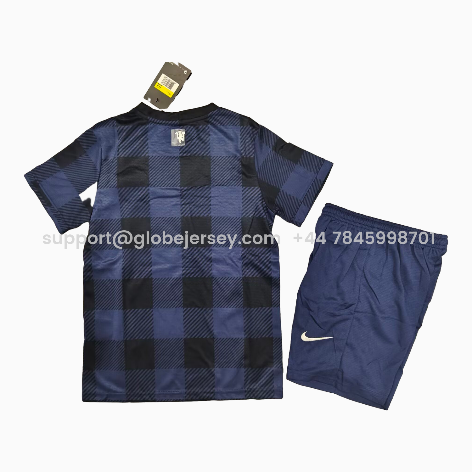 GlobeJersey-Retro Manchester United 2013-14 Away Kids Kit