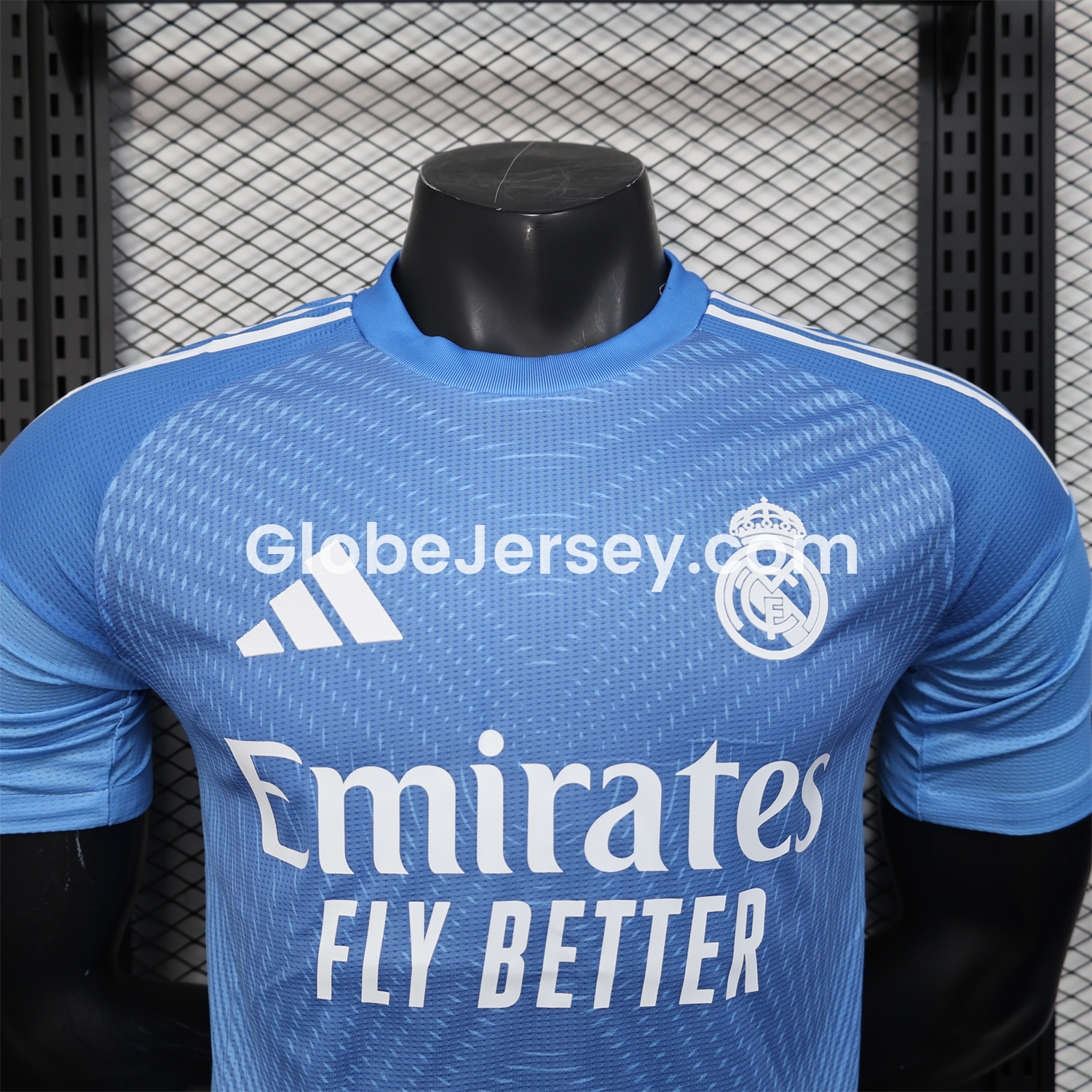GlobeJersey-Real Madrid 25-26 Blue Goalkeeper Jersey - Player Version