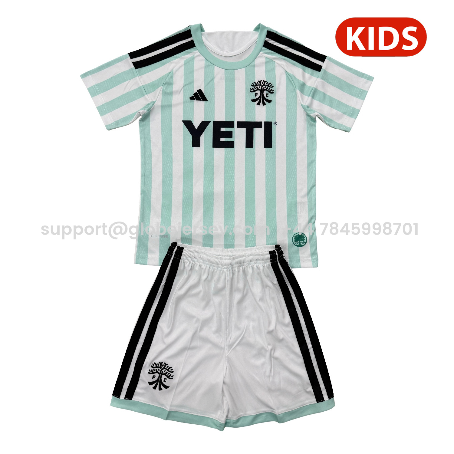 GlobeJersey-Austin 2026 Away Kids Kit