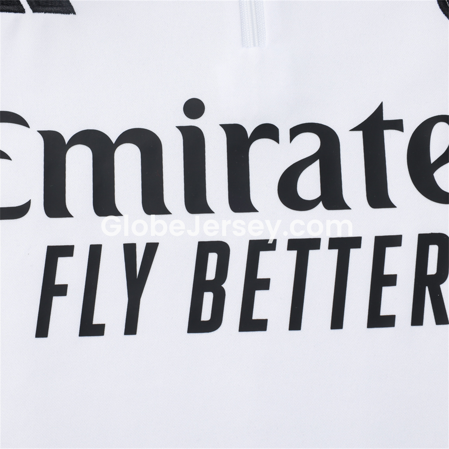GlobeJersey-Real Madrid 25-26 Long Sleeve Training Set - White Top and Black Pants
