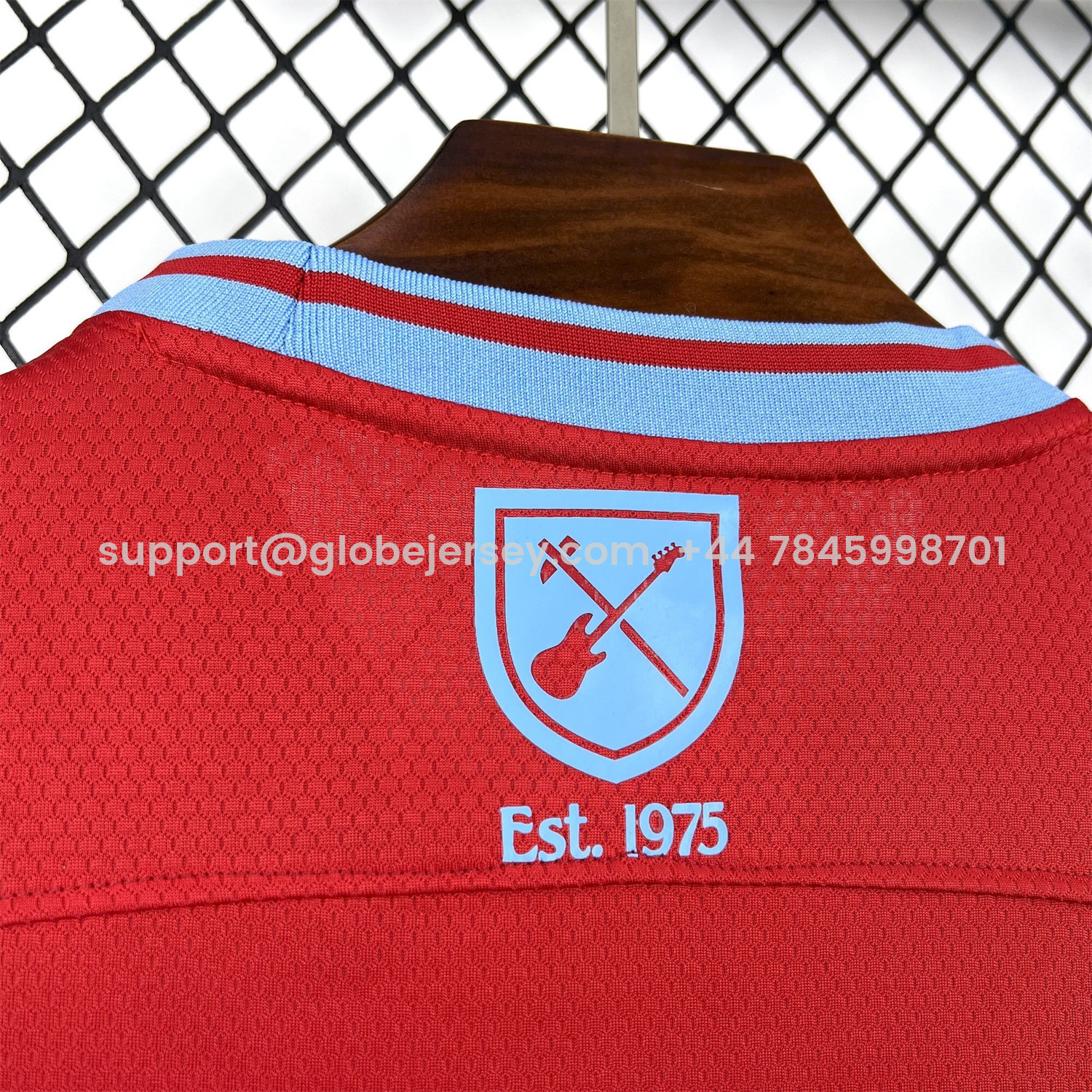 GlobeJersey-West Ham United 25-26 x Iron Maiden 50th Anniversary Jersey - Fans Version