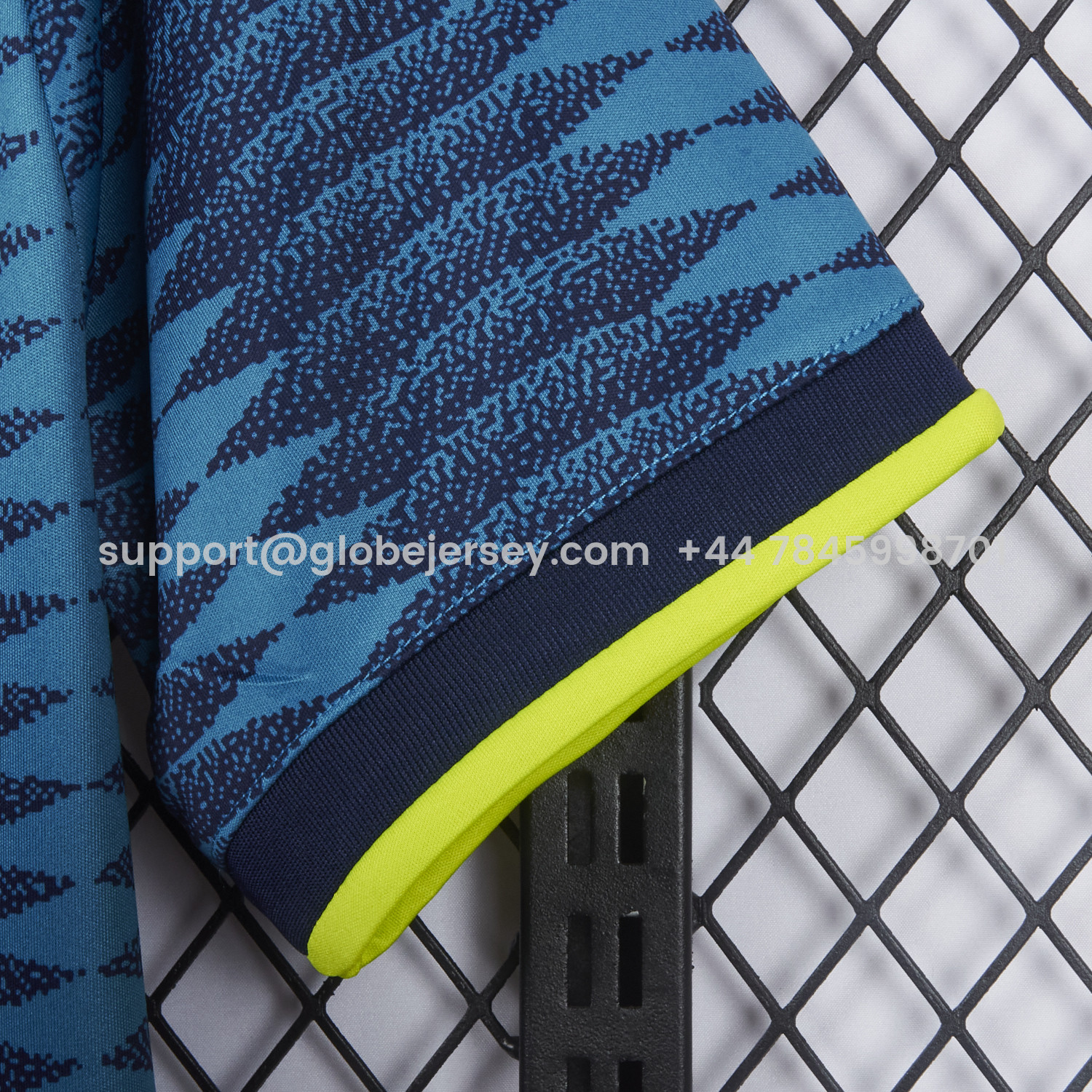 GlobeJersey-Colombia 2026 Away Blue Jersey - Fans Version