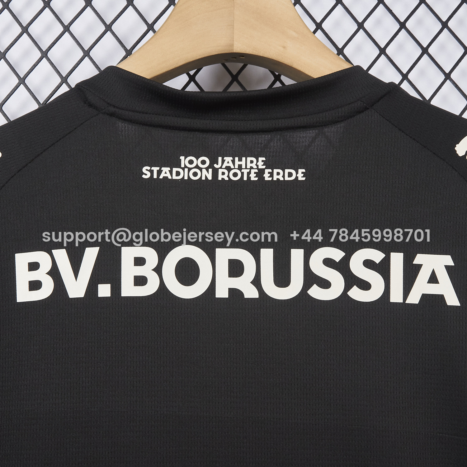 GlobeJersey-Dortmund 25-26 “100 JAHRE STADION ROTE ERDE” Black Special Jersey - Fans Version