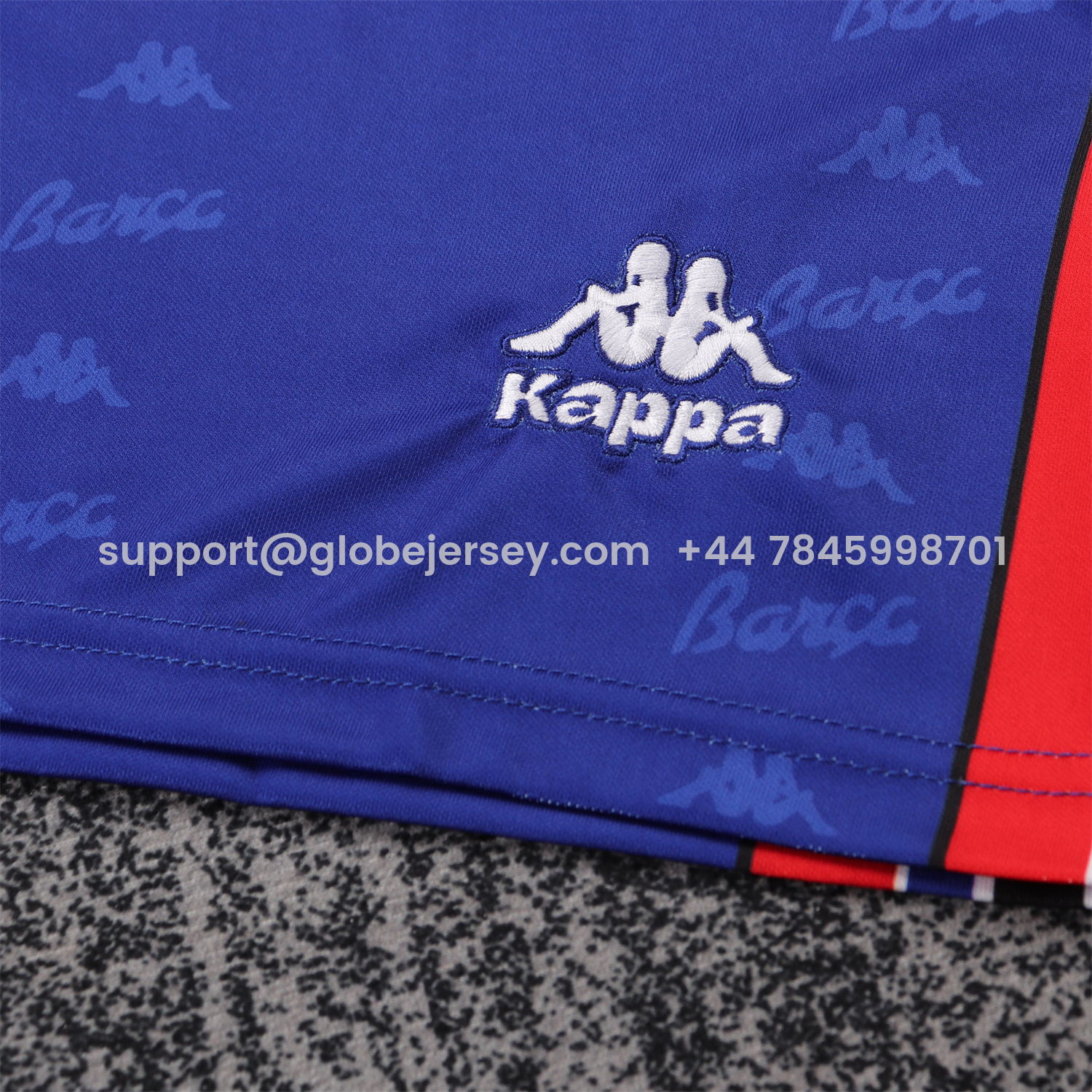 GlobeJersey-Retro Barcelona 1996-97 Home Kids Kit