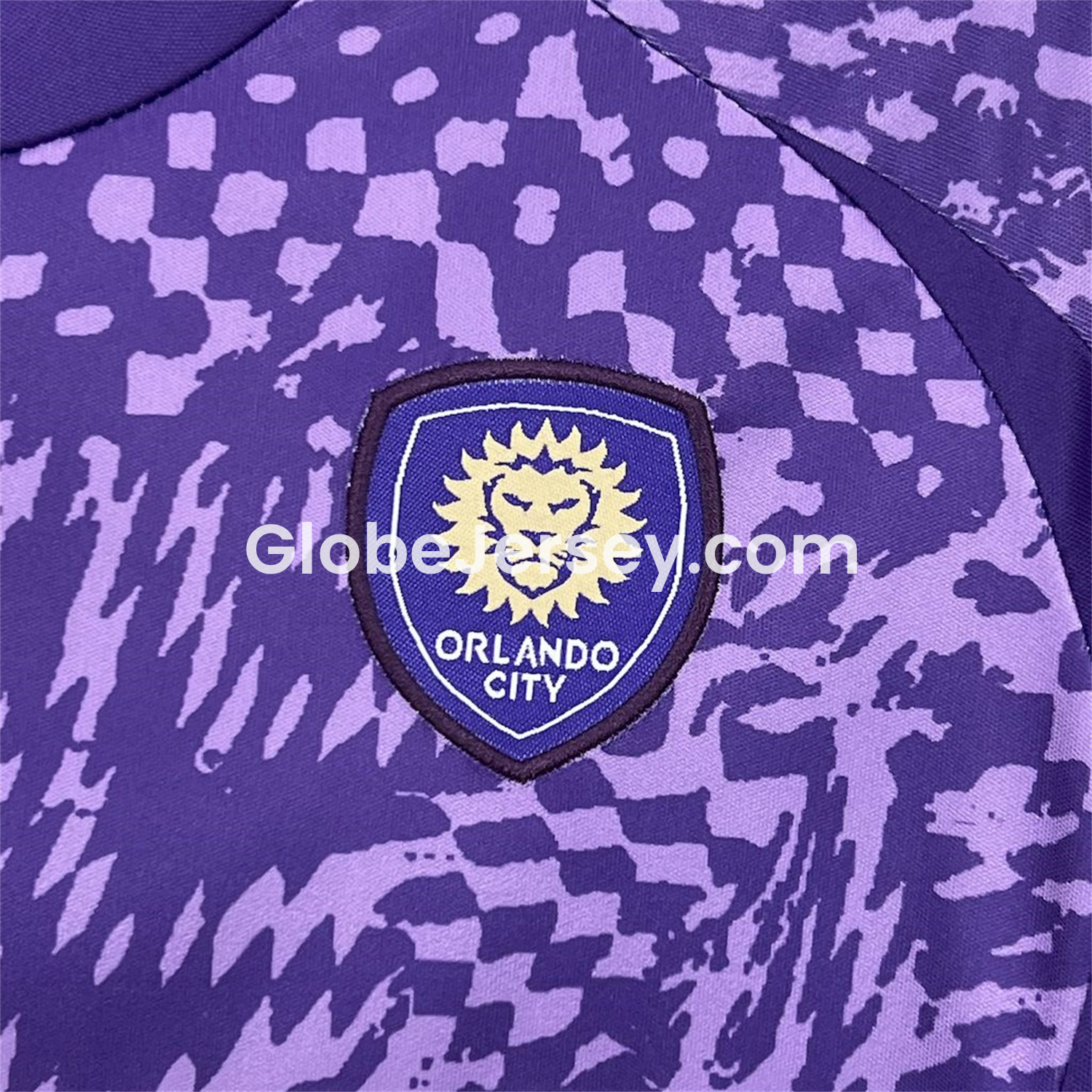 GlobeJersey-Orlando City 25-26 Home Kids Kit