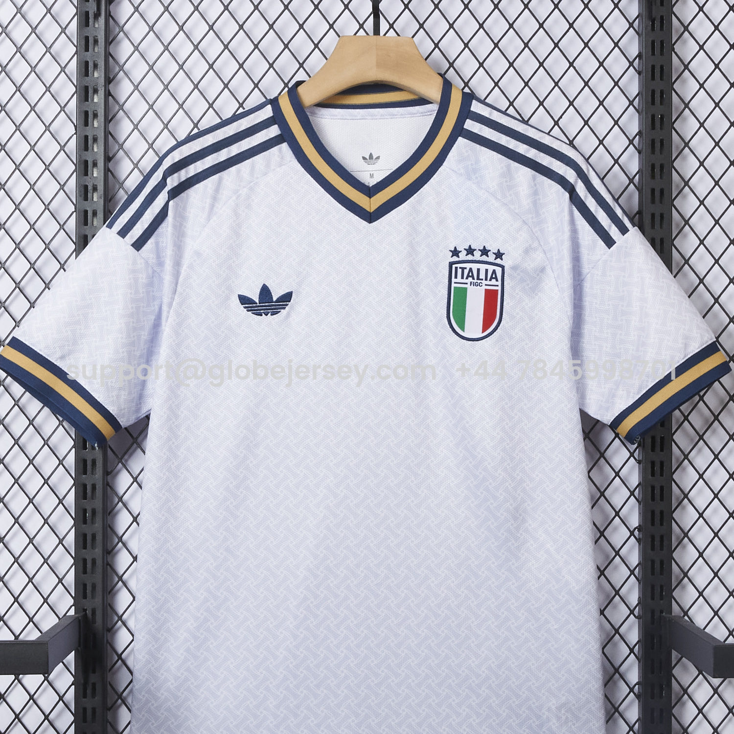 GlobeJersey-Italy 2026 Away White Jersey - Fans Version