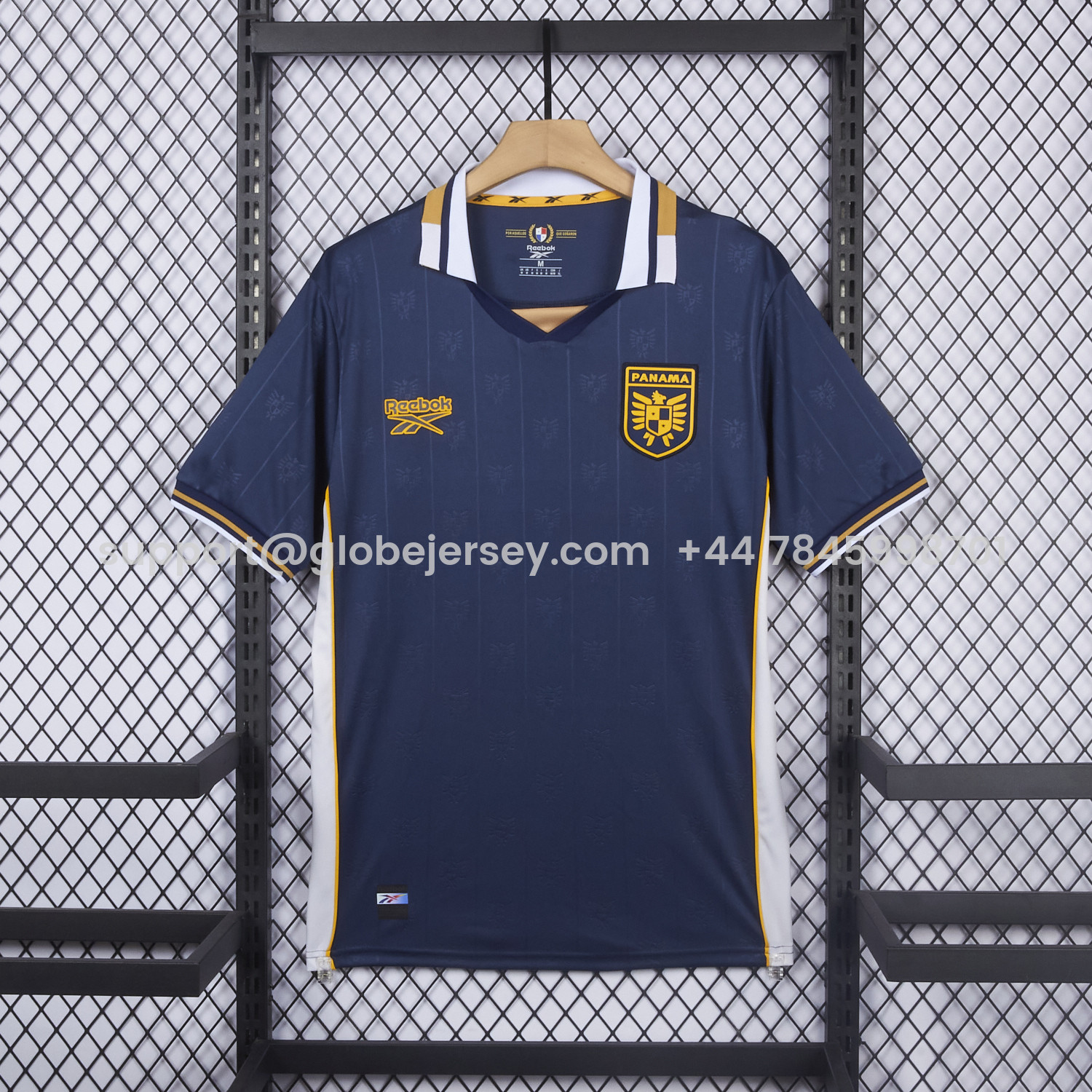 GlobeJersey-Panama 2026 Away Blue Jersey - Fans Version