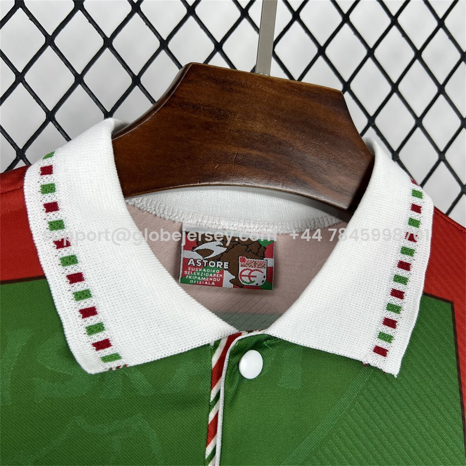 GlobeJersey-Retro Basque Country 1993-94 Home Jersey