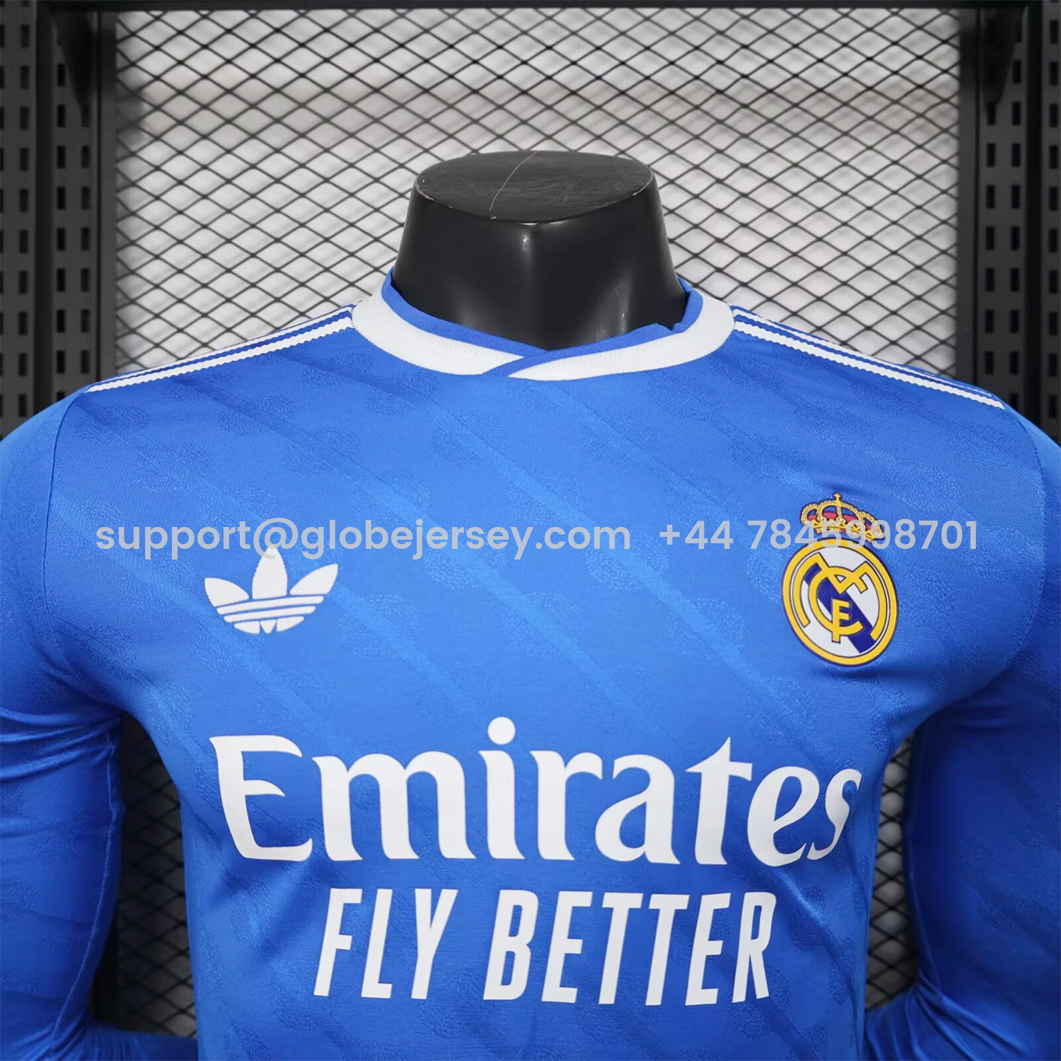 GlobeJersey-Real Madrid 25-26 Third Long Sleeves Jersey - Player Version