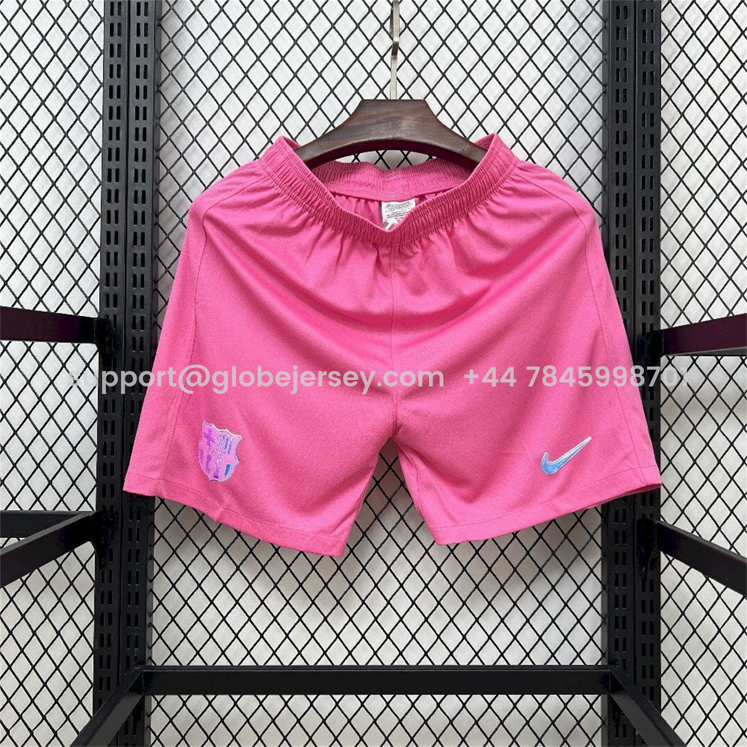 GlobeJersey-Barcelona 25-26 Pink Special Shorts - Fans Version