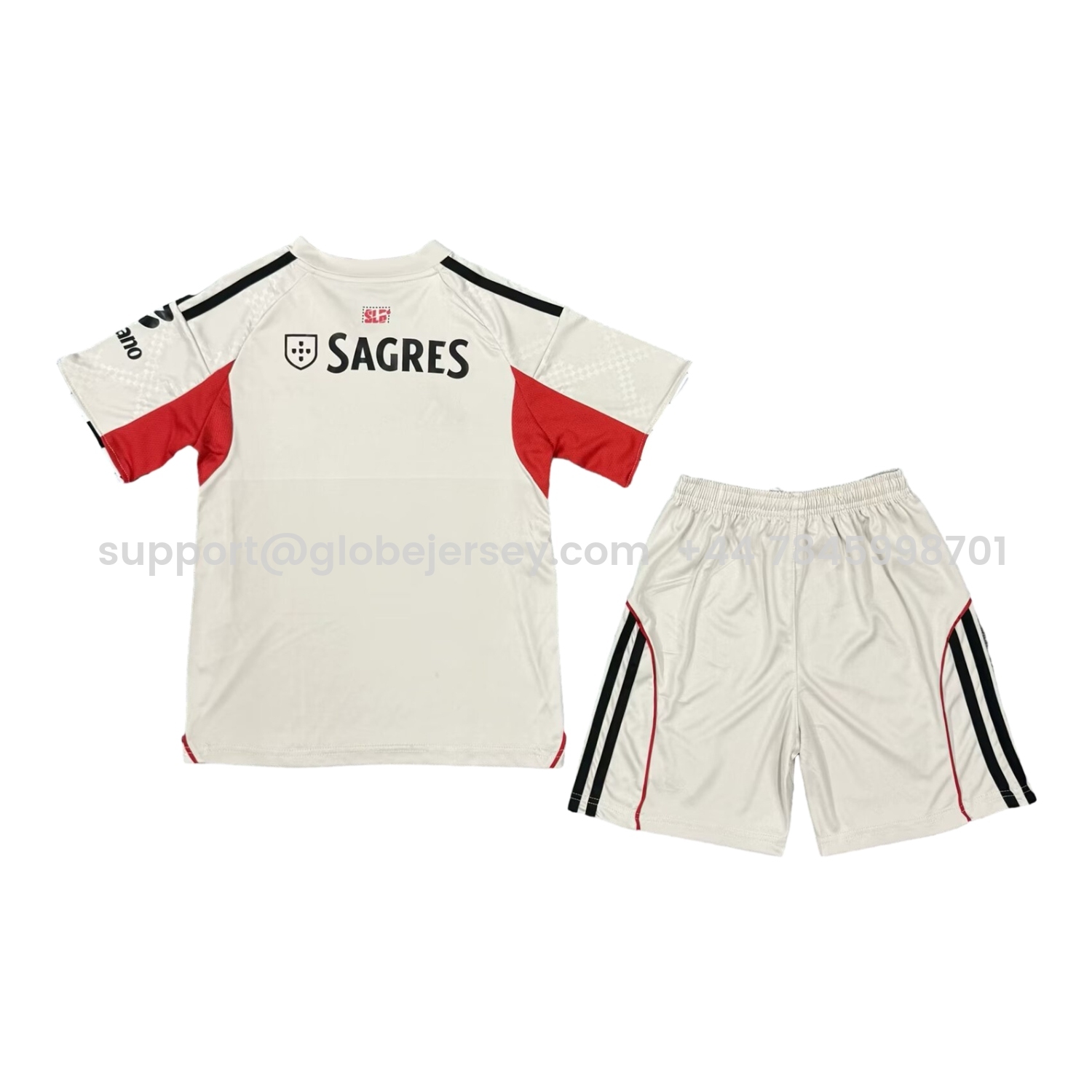 GlobeJersey-Benfica 25-26 Away Kids Kit