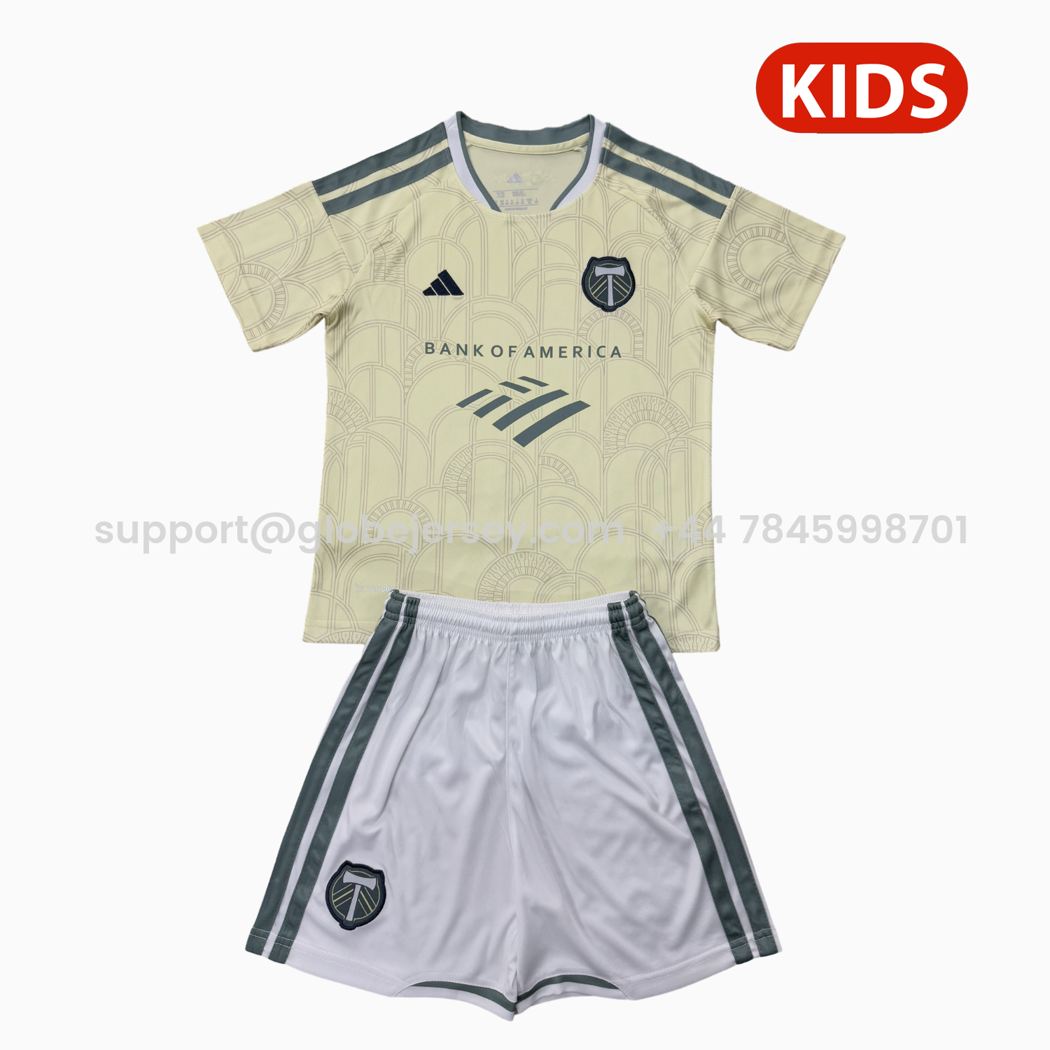 GlobeJersey-Portland Timbers 25-26 Away Kids Kit