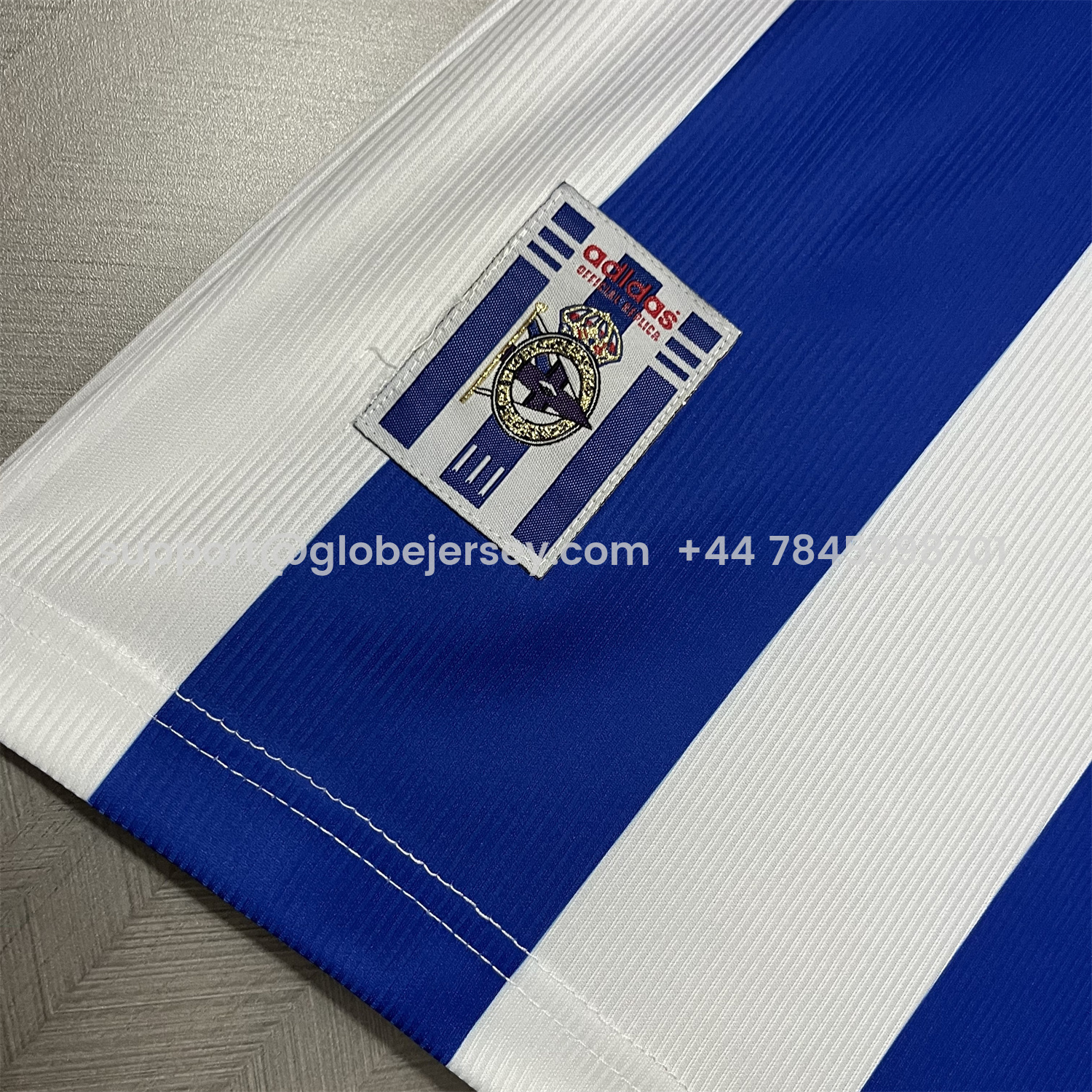 GlobeJersey-Retro Deportivo de La Coruña 1999-00 Home Jersey
