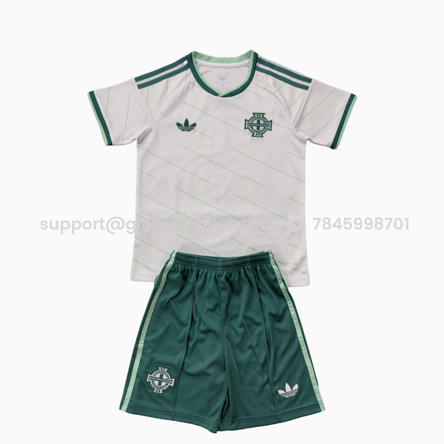 GlobeJersey-Northern Ireland 26-27 Away Kids Kit