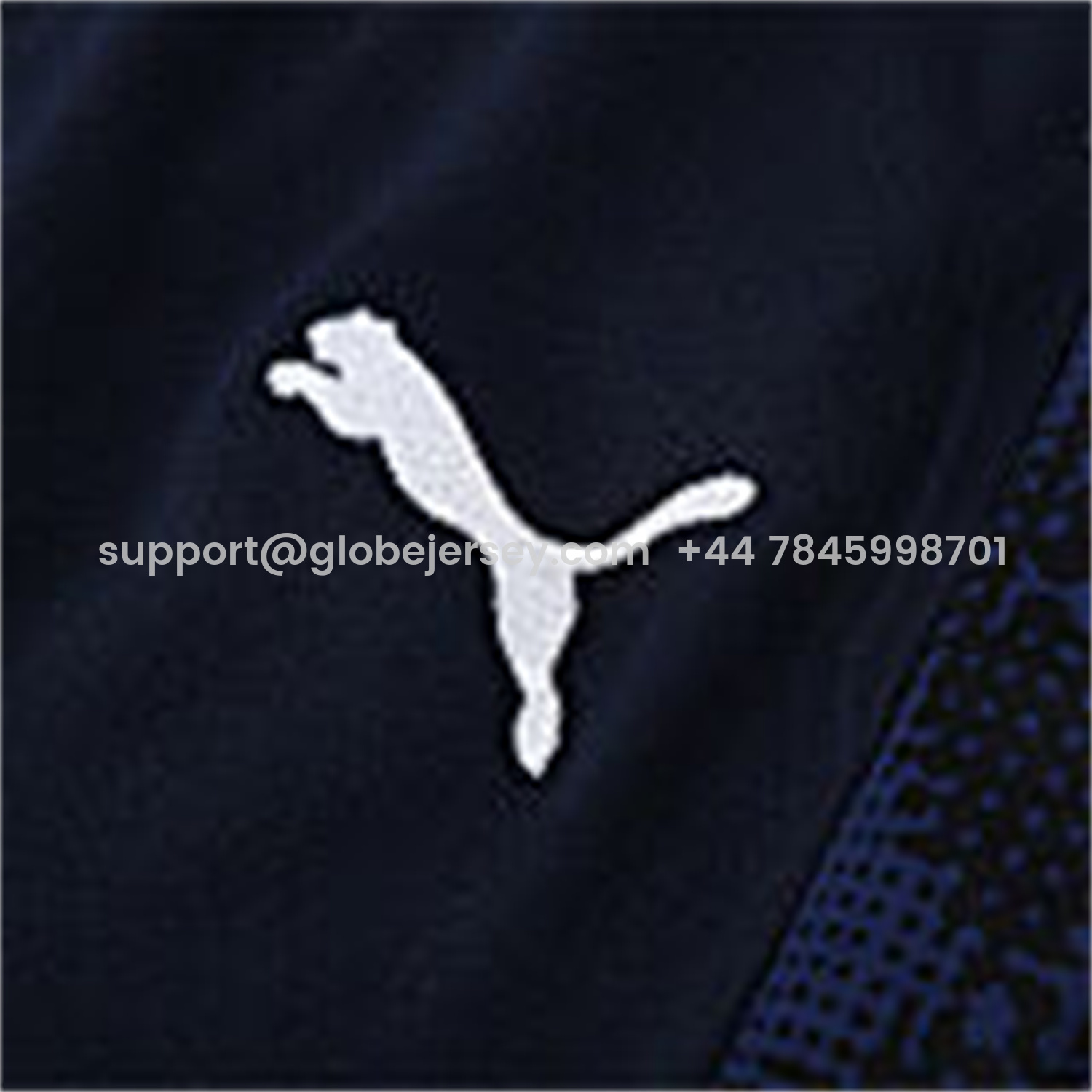 GlobeJersey-Marseille 25-26 Long Sleeve Training Set - Royal Blue Top & Royal Blue Pants