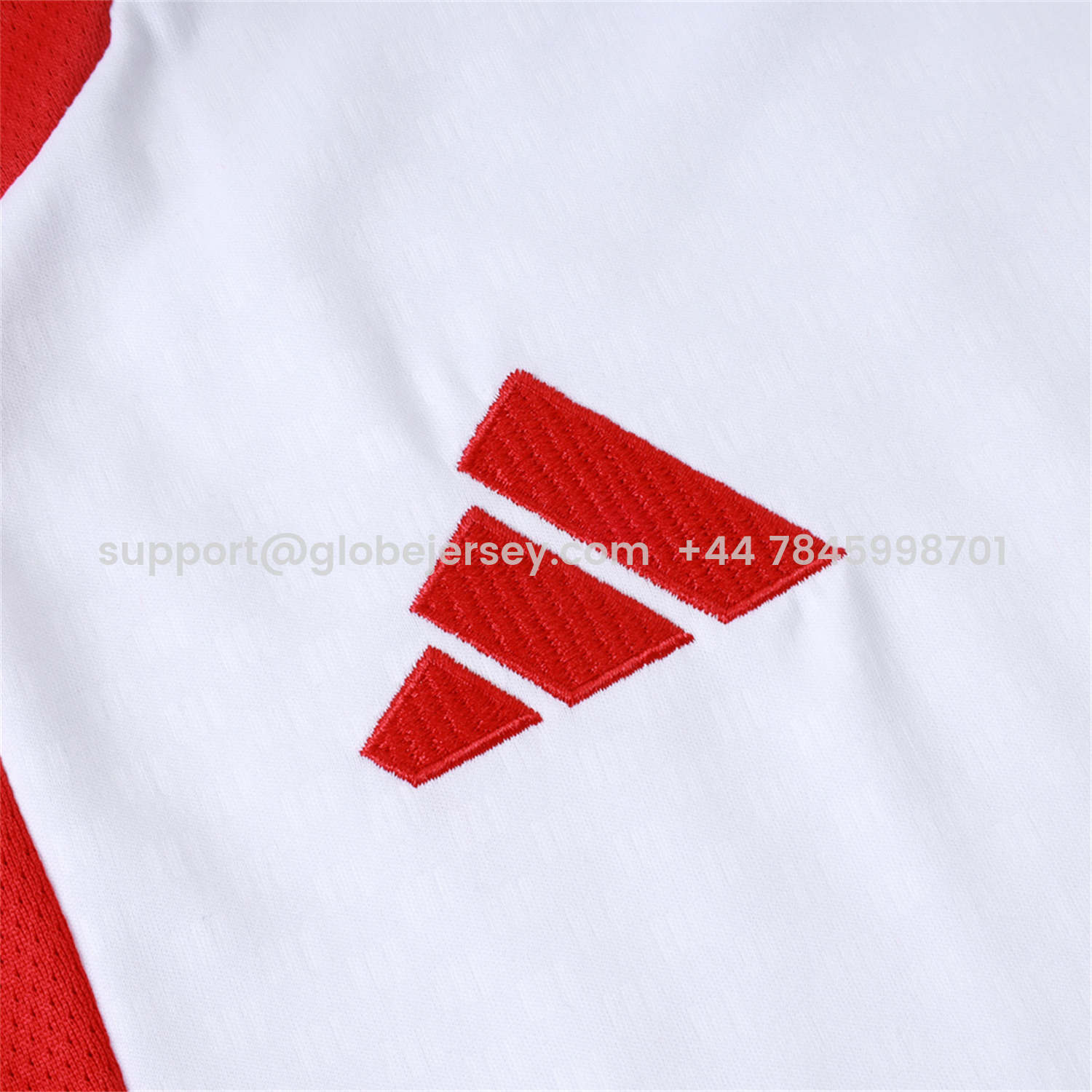 GlobeJersey-SC Internacional 2026 Vest Training Set - White Vest and Red Shorts