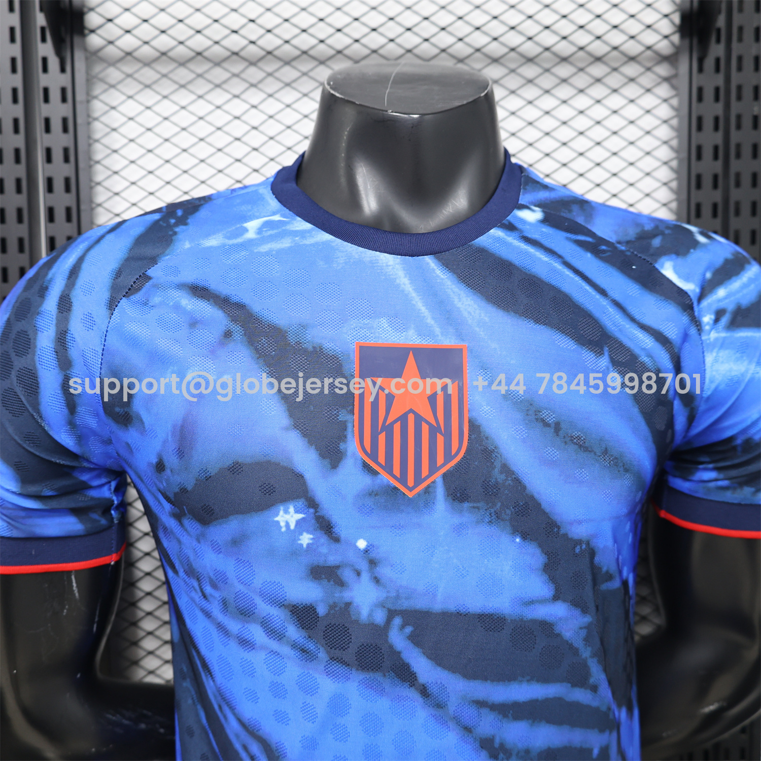 GlobeJersey-United States USA 2026 Star And Stripe Blue Special Jersey - Player Version