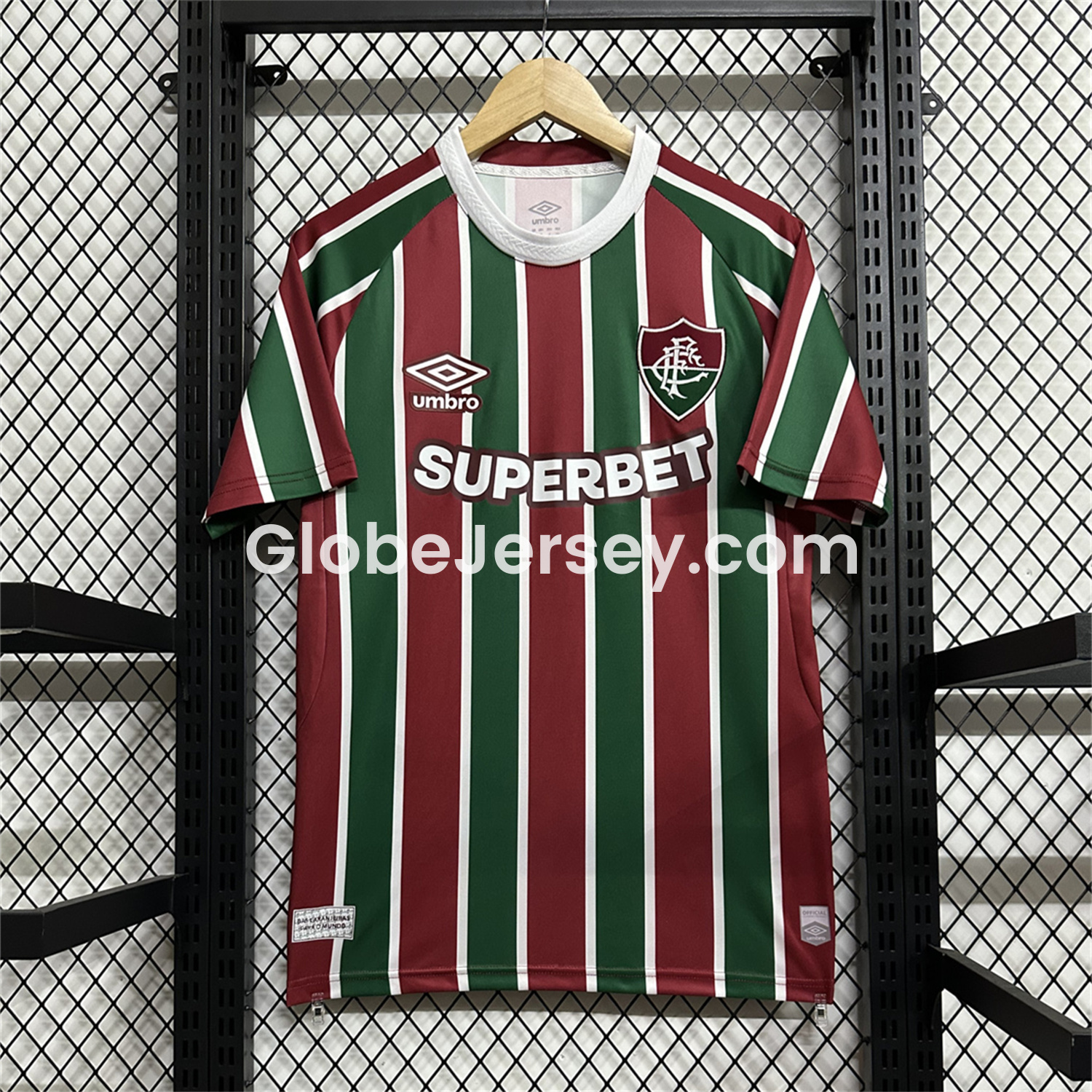 GlobeJersey-Fluminense 25-26 Home Jersey - Fans Version