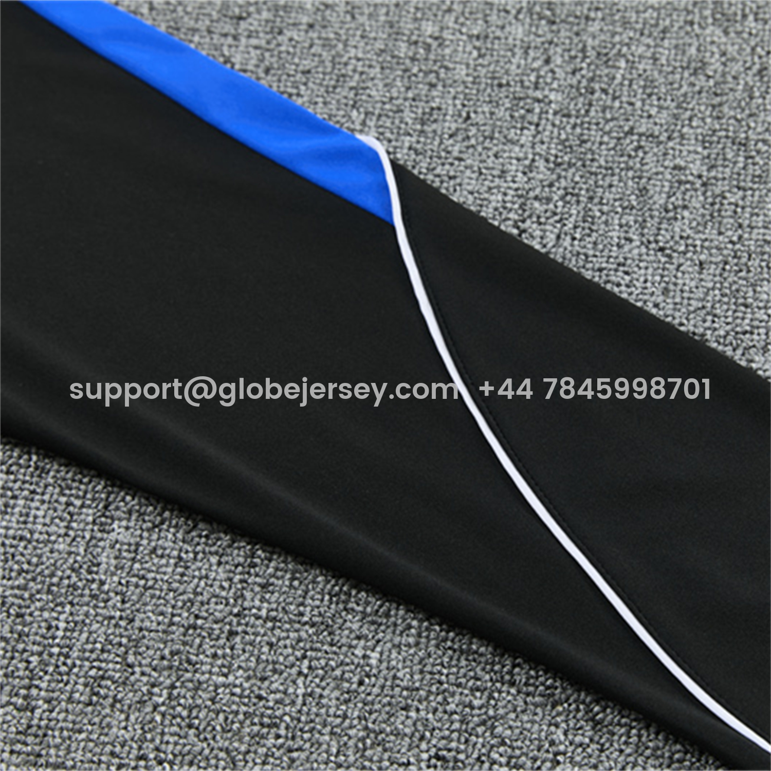 GlobeJersey-Atletico Madrid 26-27 Long Sleeve Training Set - Black Top & Black Pants