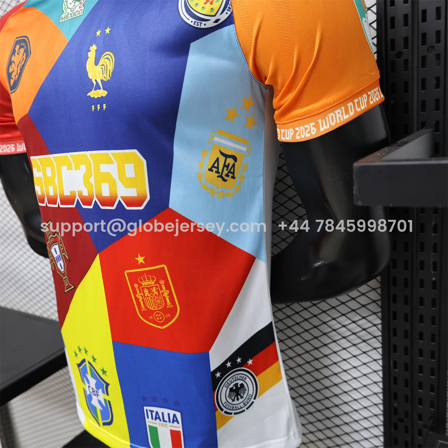 GlobeJersey-World Cup 2026 Special Jersey - Player Version
