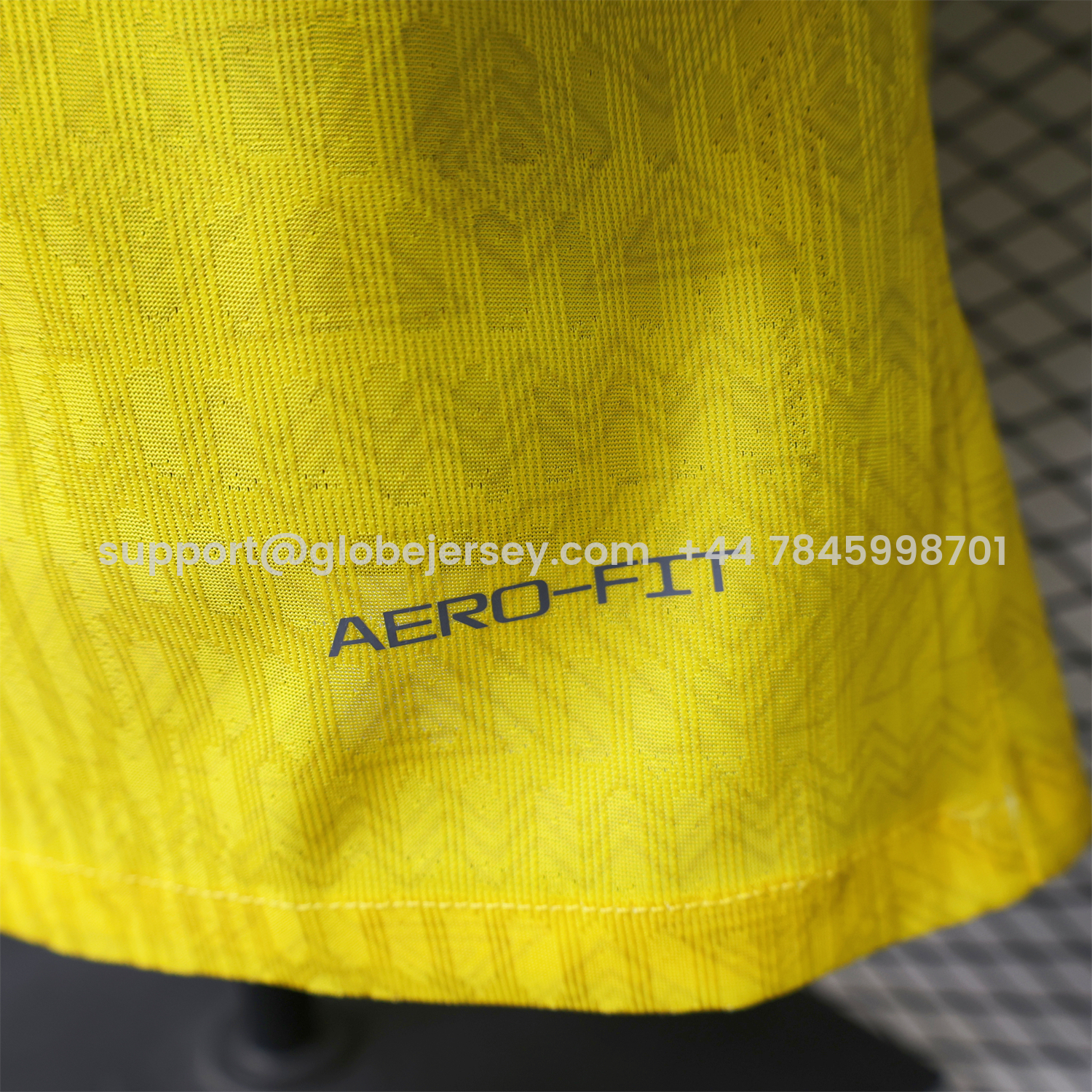 GlobeJersey-Brazil 2026 Green Edge Yellow Special Jersey - Player Version