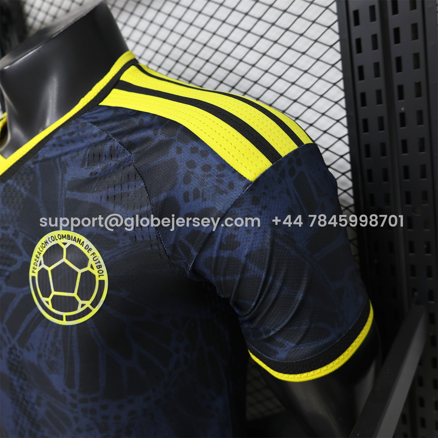 GlobeJersey-Colombia 2026 Grey And Black Special Jersey - Player Version